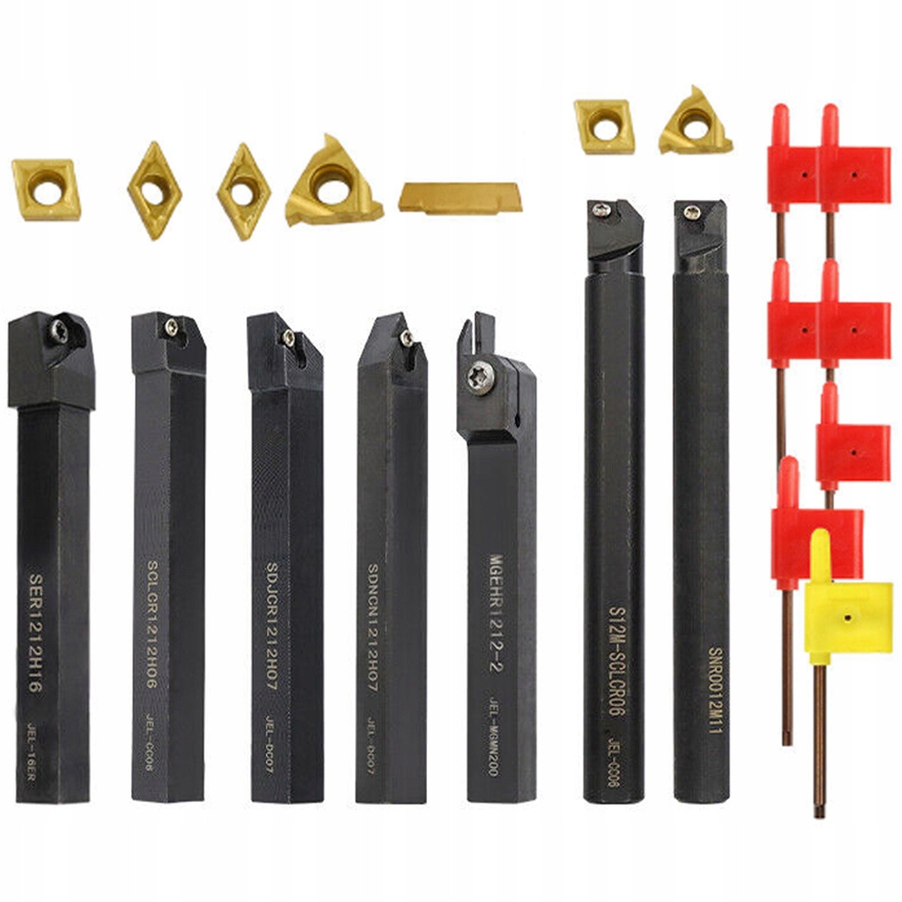 21 Ks Sada Skládacích Soustružnických Nožů Nůž 12 x 12 MM