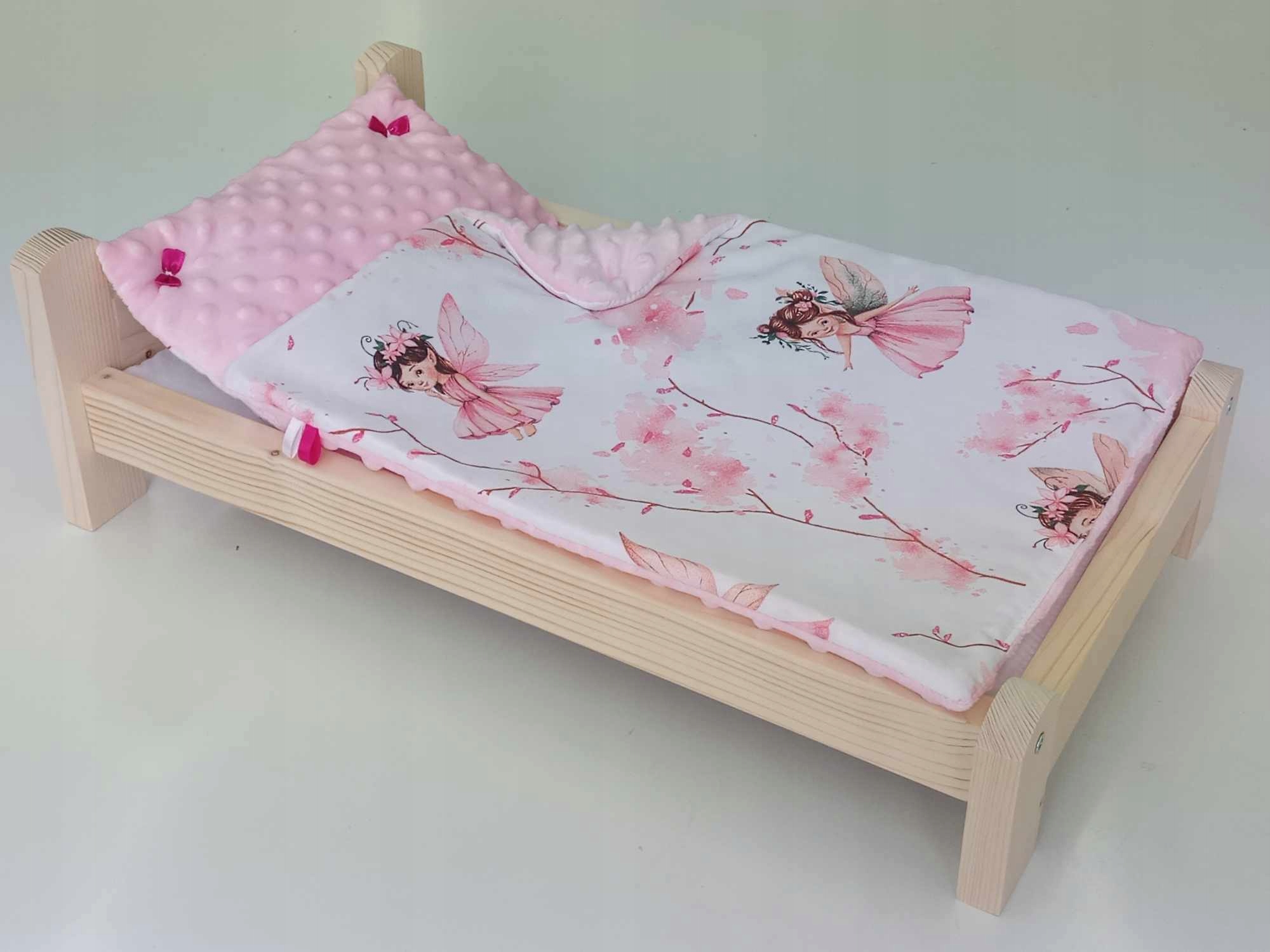 ŁÓŻKO DLA LALKI. ŁÓŻECZKO Z POŚCIELĄ DLA LALEK