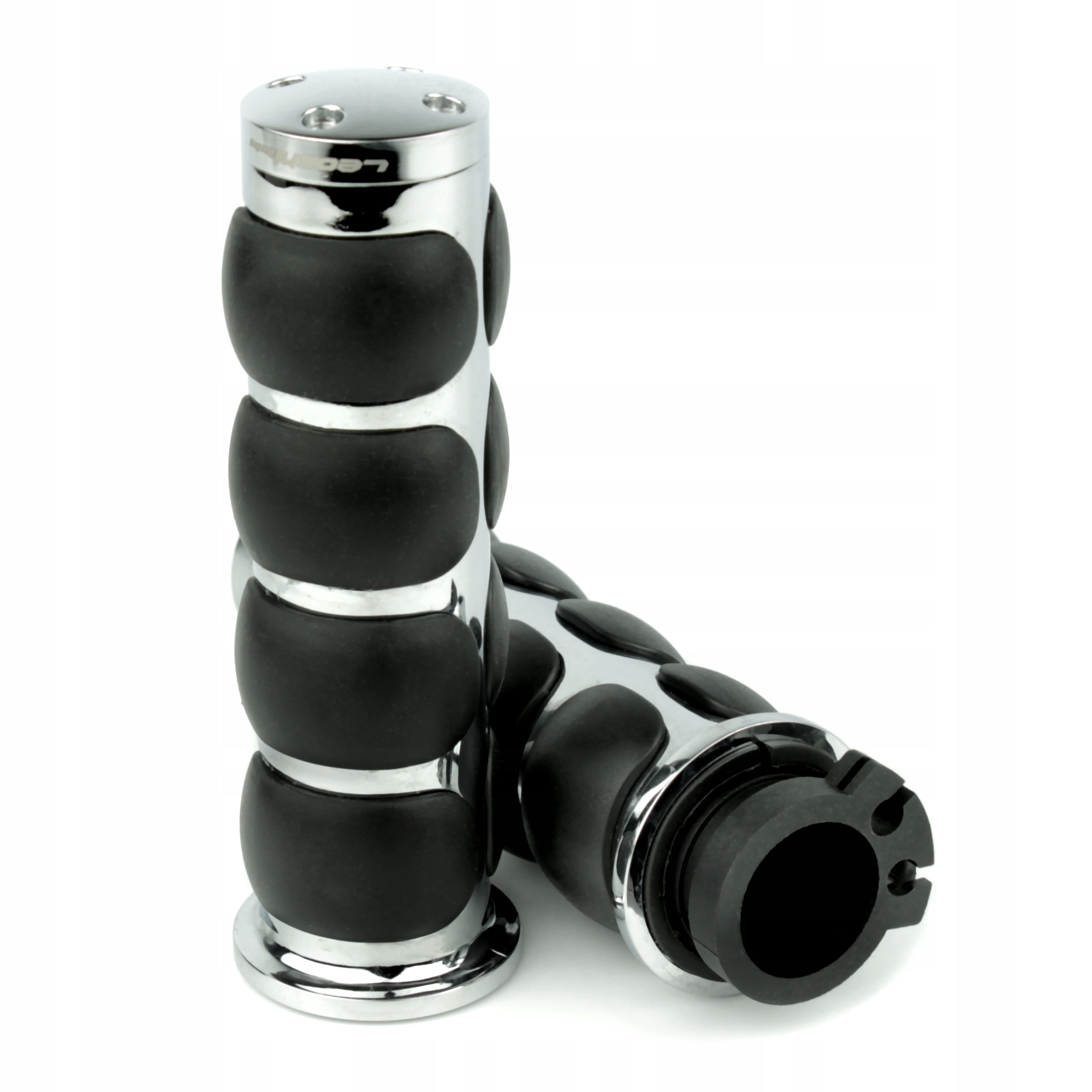 MANETKI CALOWE 685 CHROM CZARNA GUMA Producent Leoshi