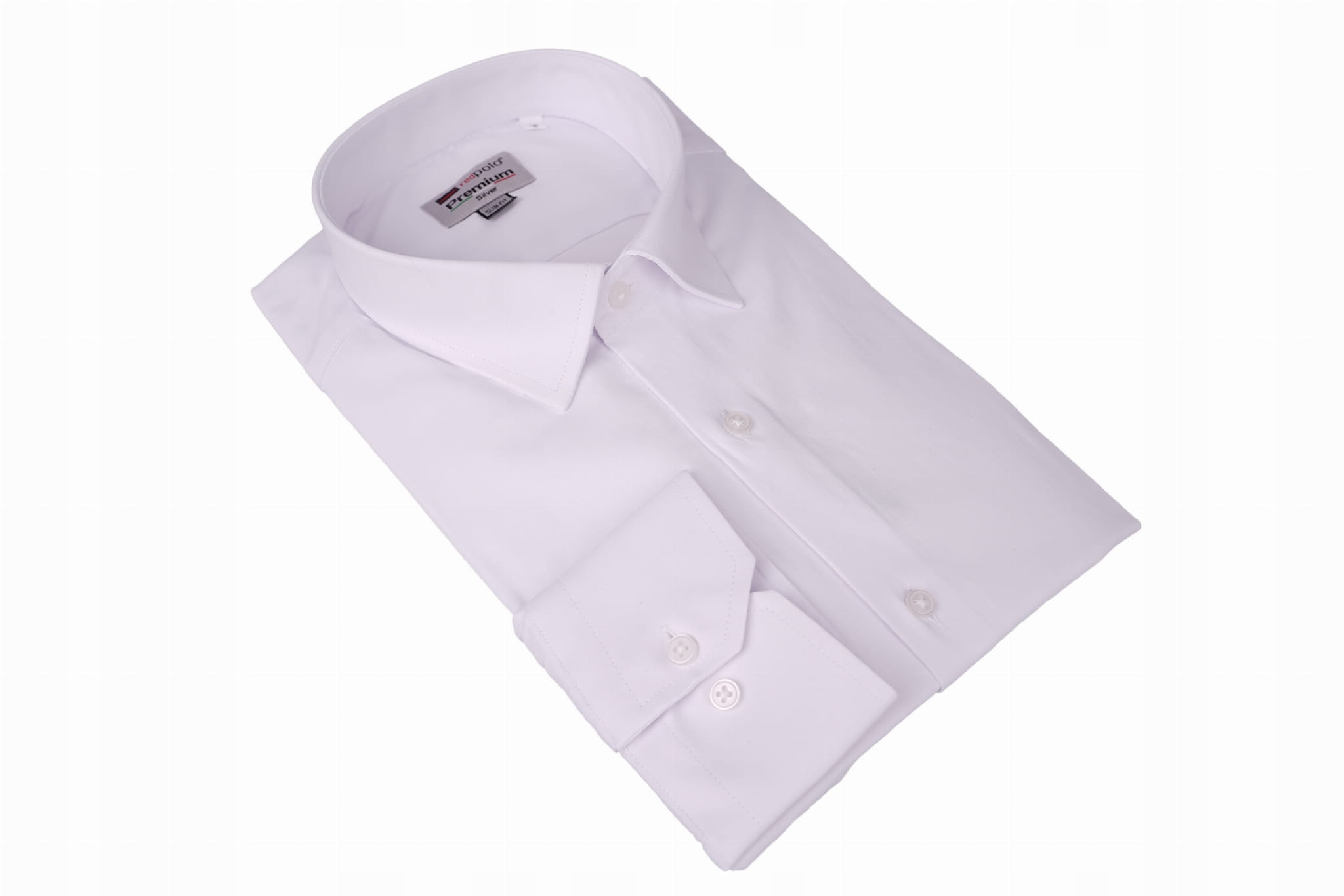 

Koszula męska biała ślub Slim Fit od Deymon XL