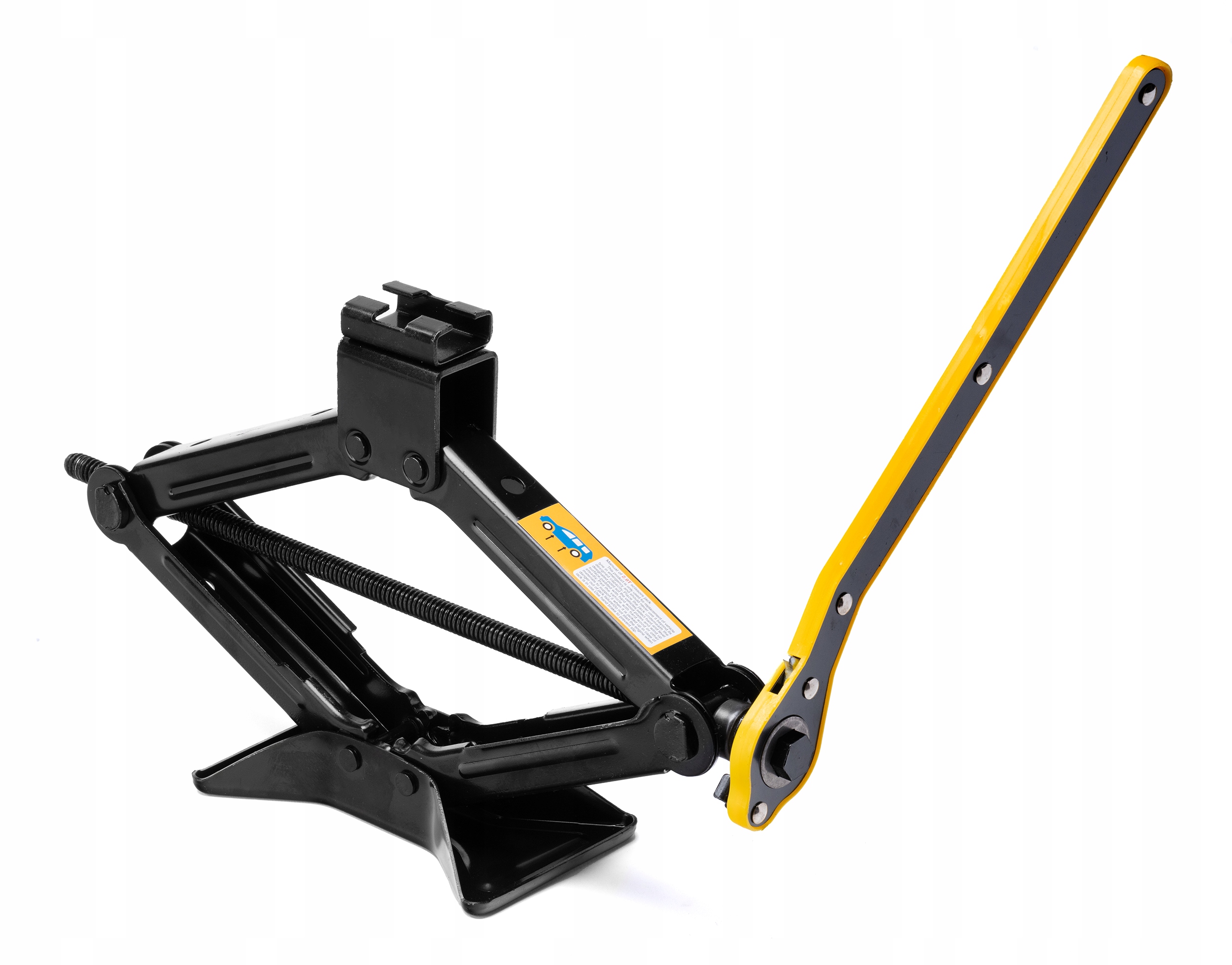 ZESTAW LEWAREK PODNOŚNIK 1,5T Z GRZECHOTKĄ + KLUCZ TELESKOPOWY DO KÓŁ Kod producenta F261