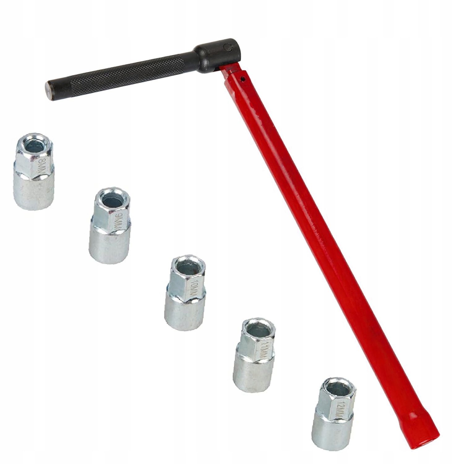 KLUCZ DO MONTAŻU BATERII ARMATURY 6 NASADEK 8-13MM