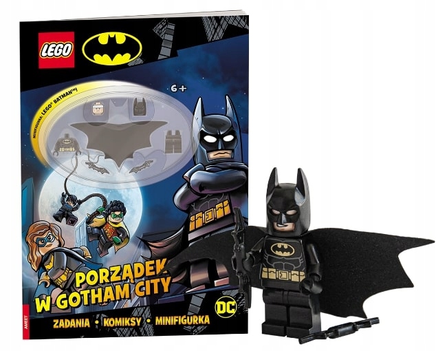 

Figurka Lego Batman + książeczka zadań