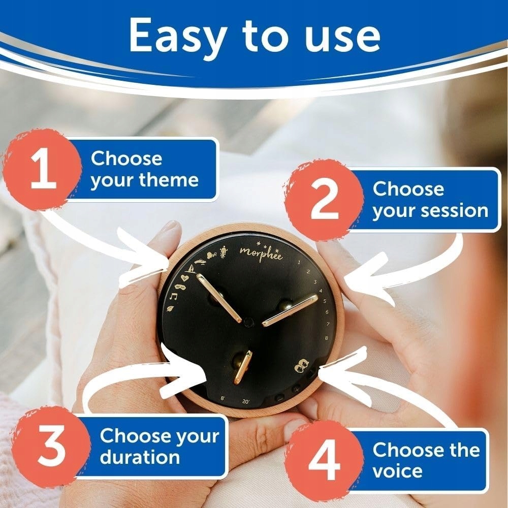 MORPHEE BOX GŁOŚNIK Z MUZYKĄ RELAKSACYJNĄ WERSJA FRANCUSKA Model AZMP6A