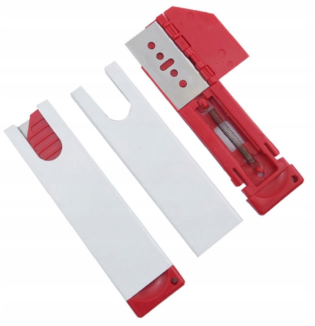 NÓŻ nożyk bezpieczny SECUBLADE do taśm kartonów tapet folii CHOWANE OSTRZE Rodzaj nóż