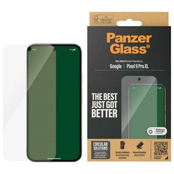 Sklo PanzerGlass Ultra-Wide Fit pro Google Pixel 9 Pro XL