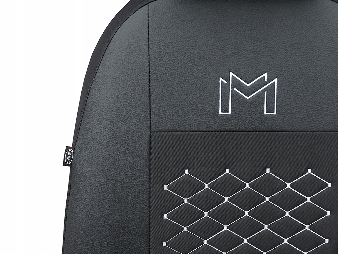 GRUBE POKROWCE MIAROWE NA FOTELE SAMOCHODOWE VOLKSWAGEN PASSAT B8 SEDAN TL Materiał materiał tapicerski skóra sztuczna