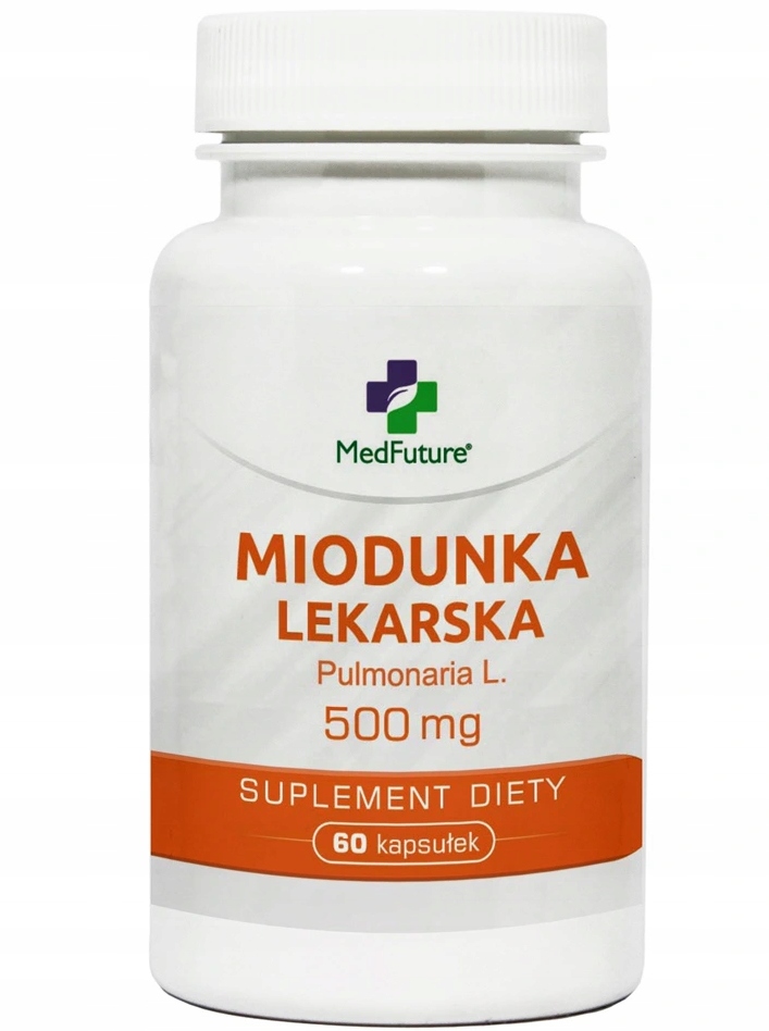 

Miodunka lekarska Płucnik 500mg na zdrowe płuca