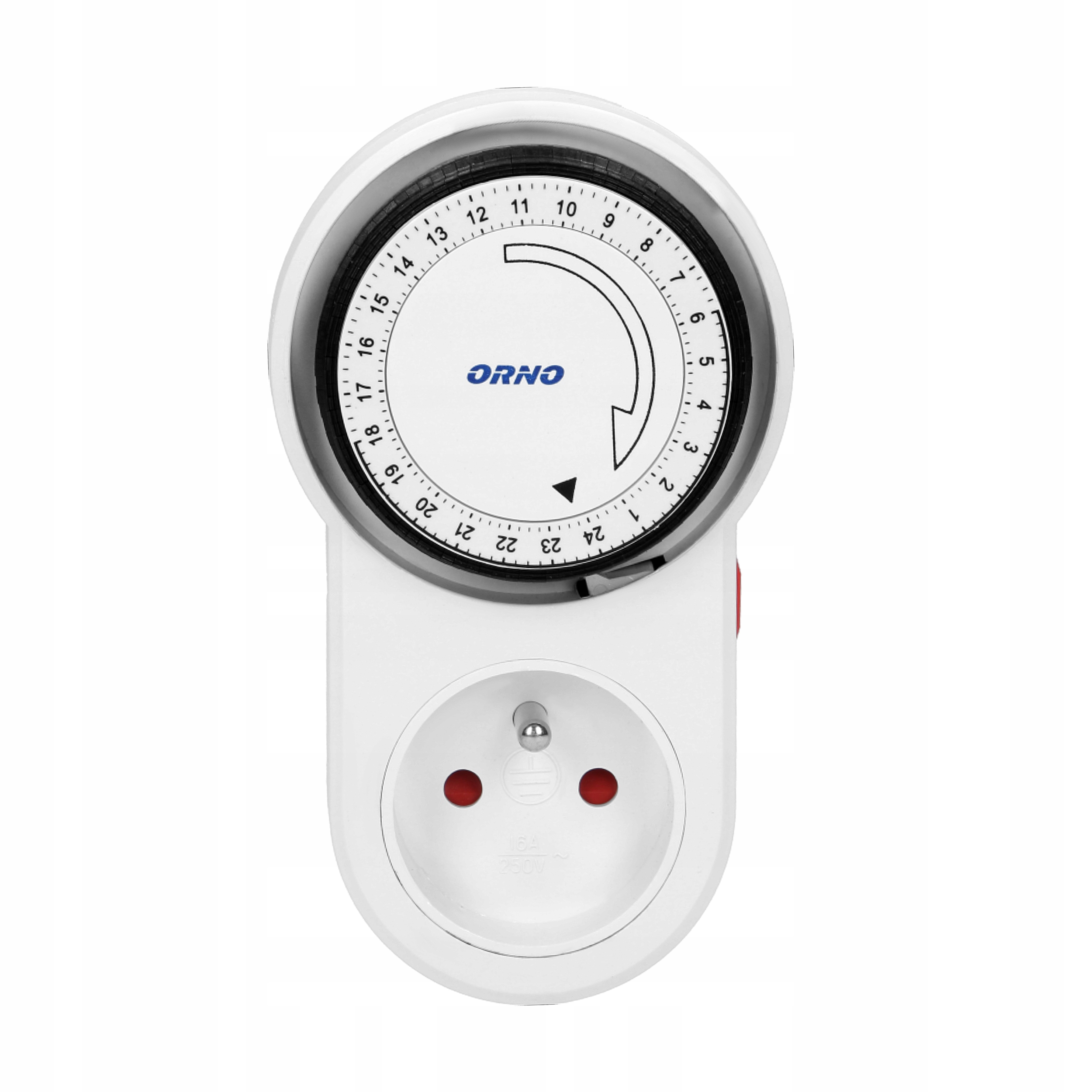 ORNO Programator czasowy mechaniczny 24h wyłącznik
