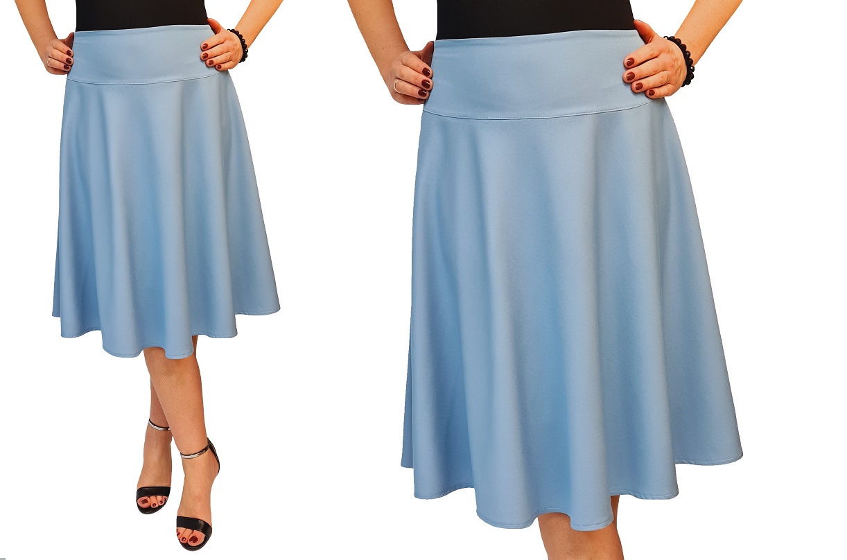 

Nowa Elegancka Spódnica Klosz Rozkloszowana roz 54