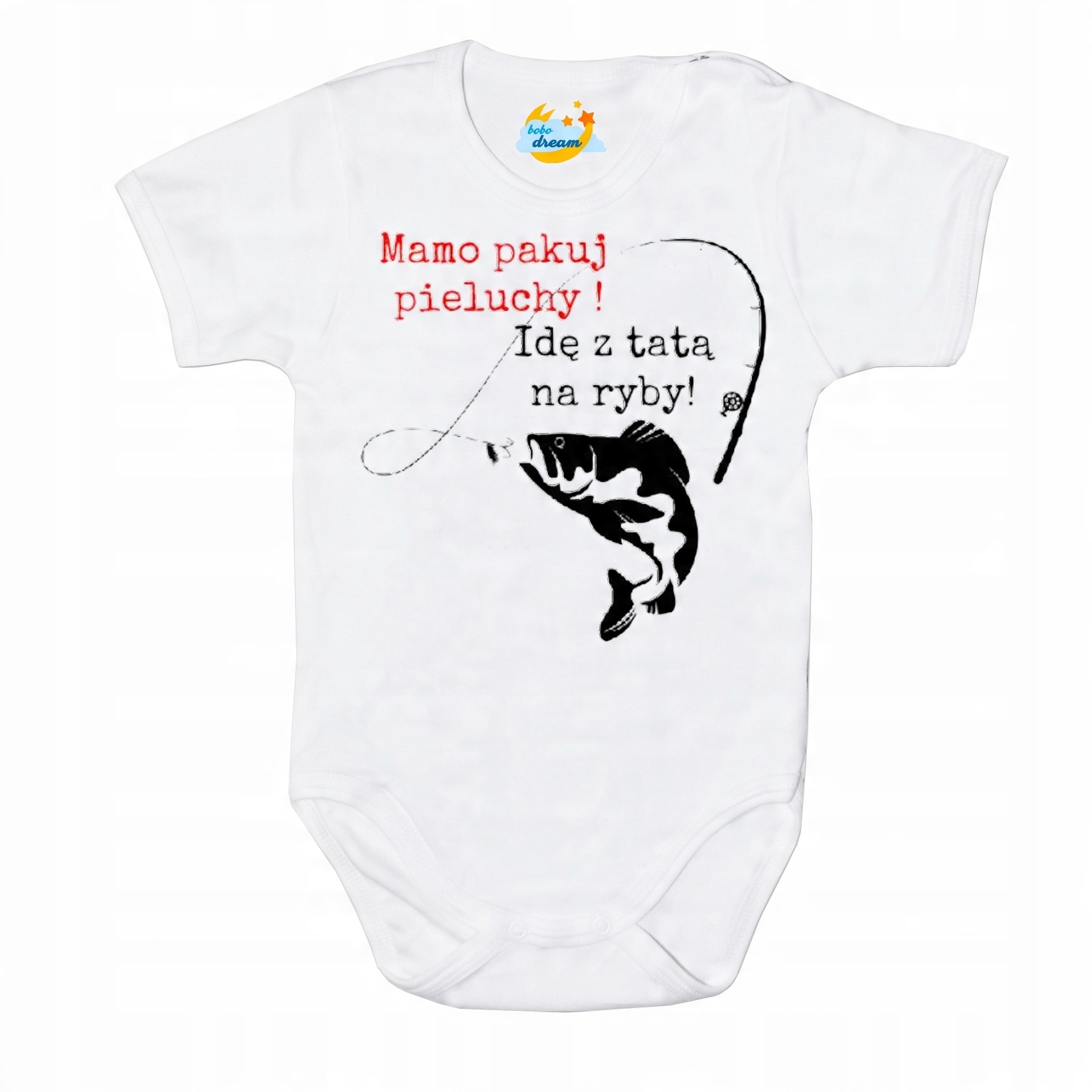 

Body Mamo pakuj pieluchy jadę z tatą na ryby 68