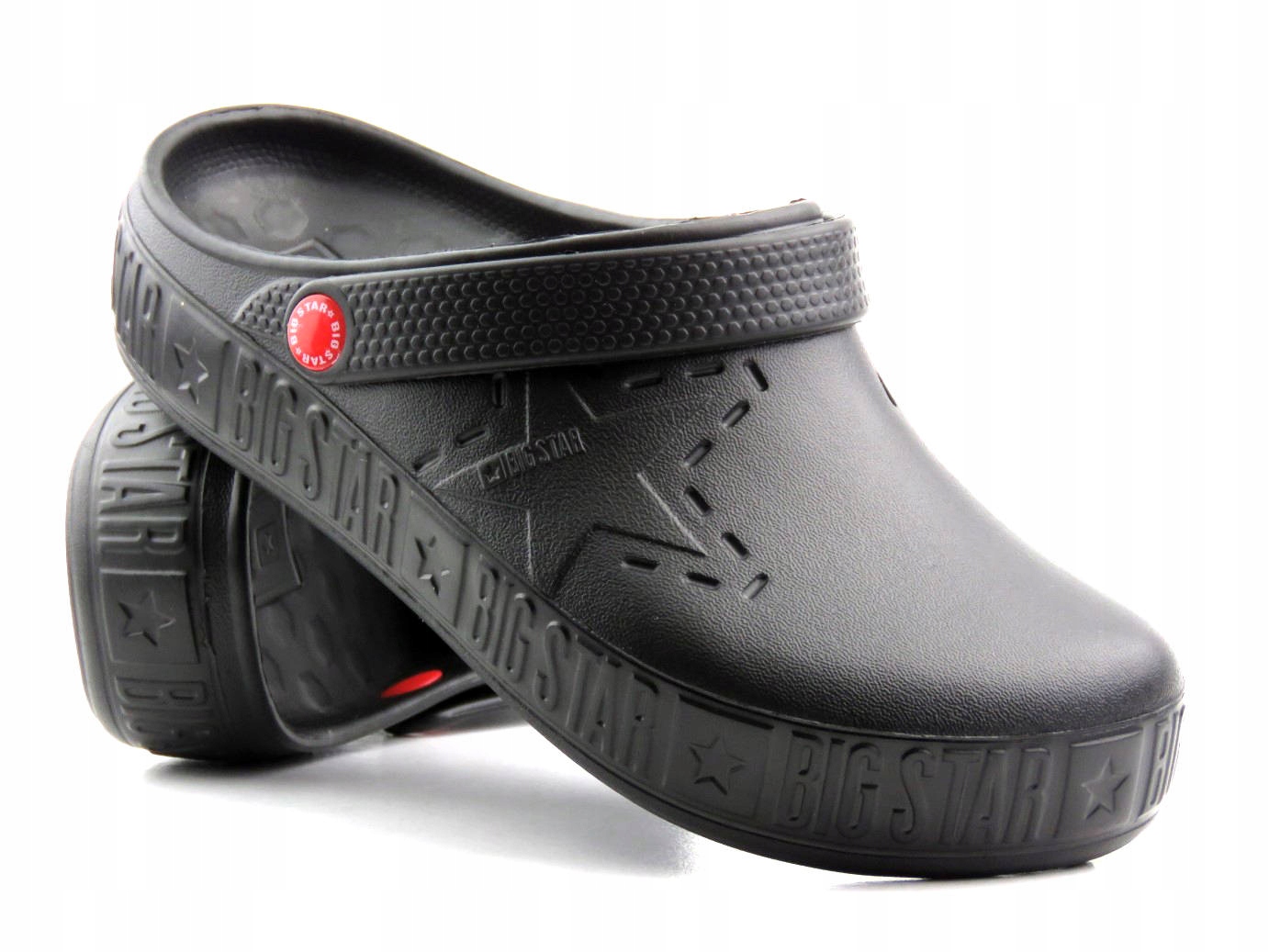 

Klapki Męskie Big Star II175001 Ala Crocs Sandały