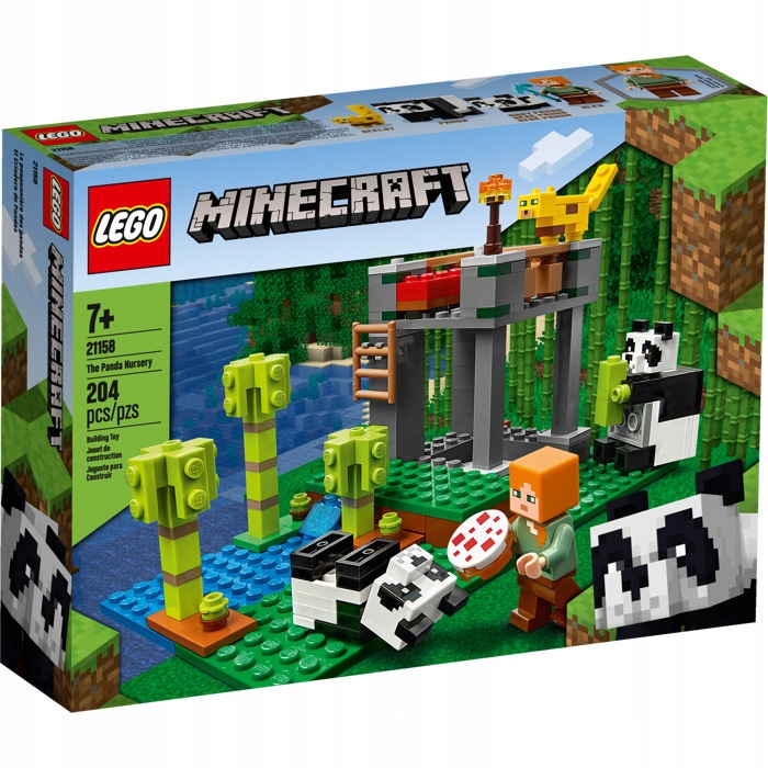 

Lego Minercraft 21158 Żłobek dla pand
