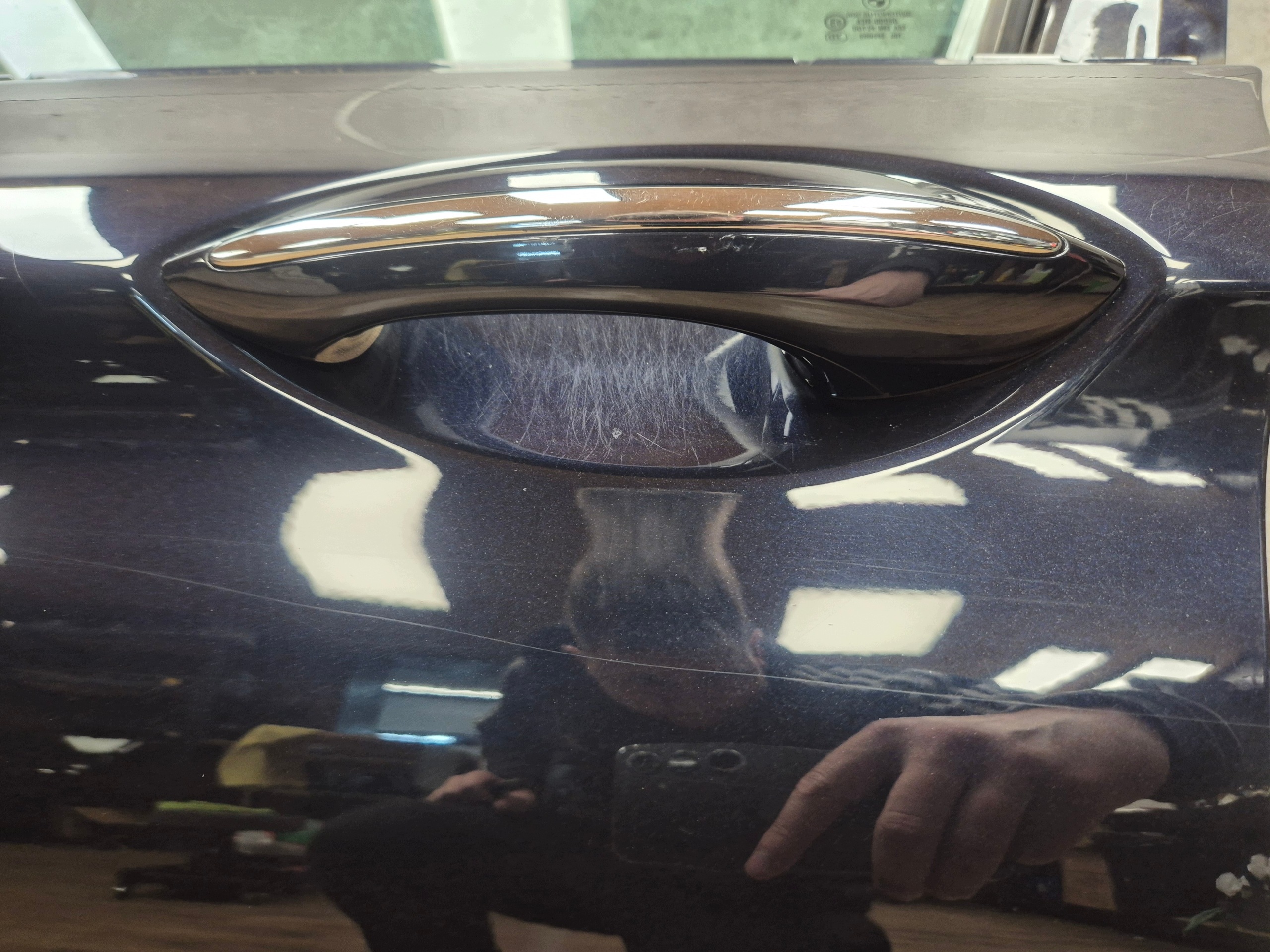 BMW 5 F10 F11 door left front front complete original paint 416