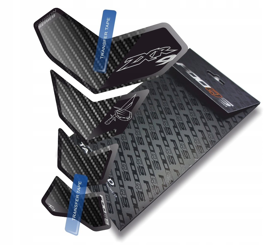 Tank-pad od firmy Fooqs Kawasaki ZX-9-R Carbon Karbon