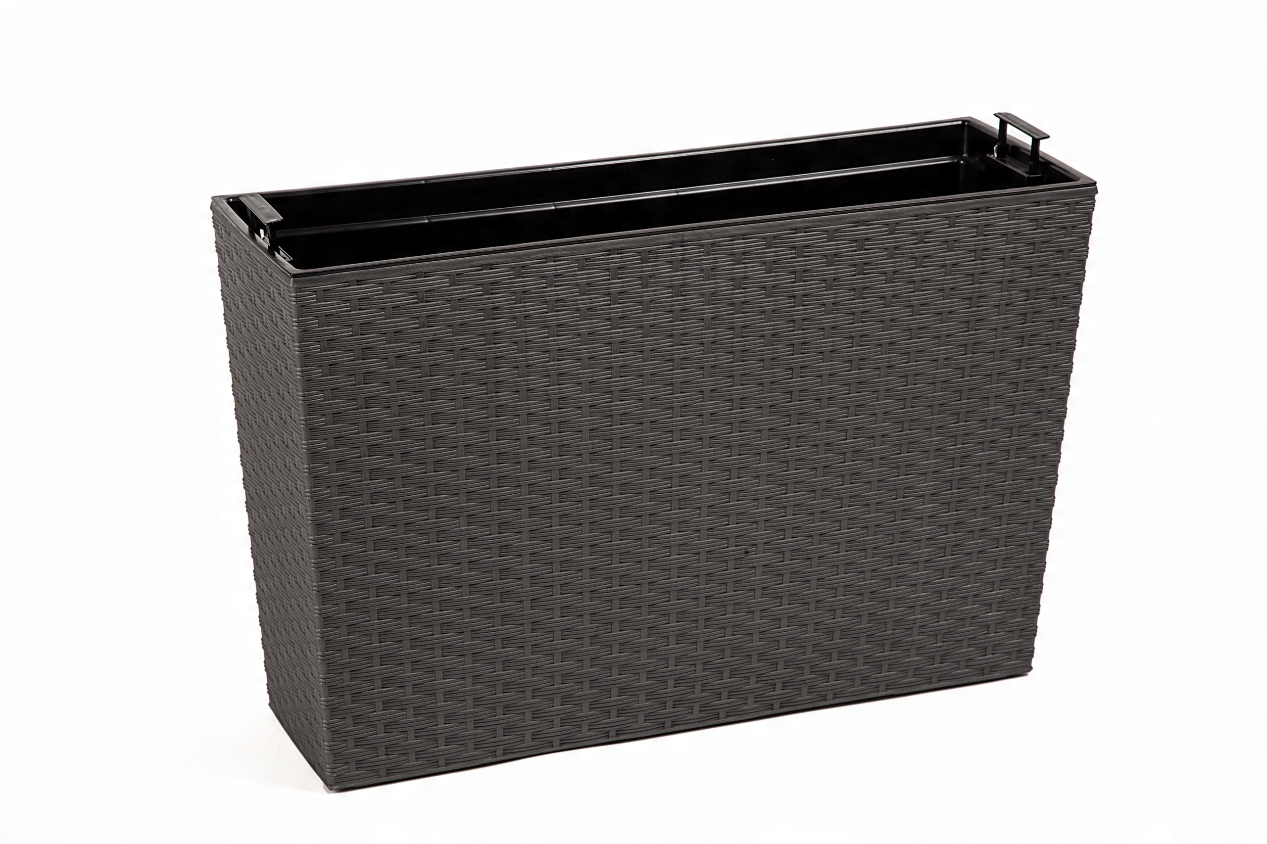 

Donica podłużna wysoka Werbena rattan 19x54x36,5cm