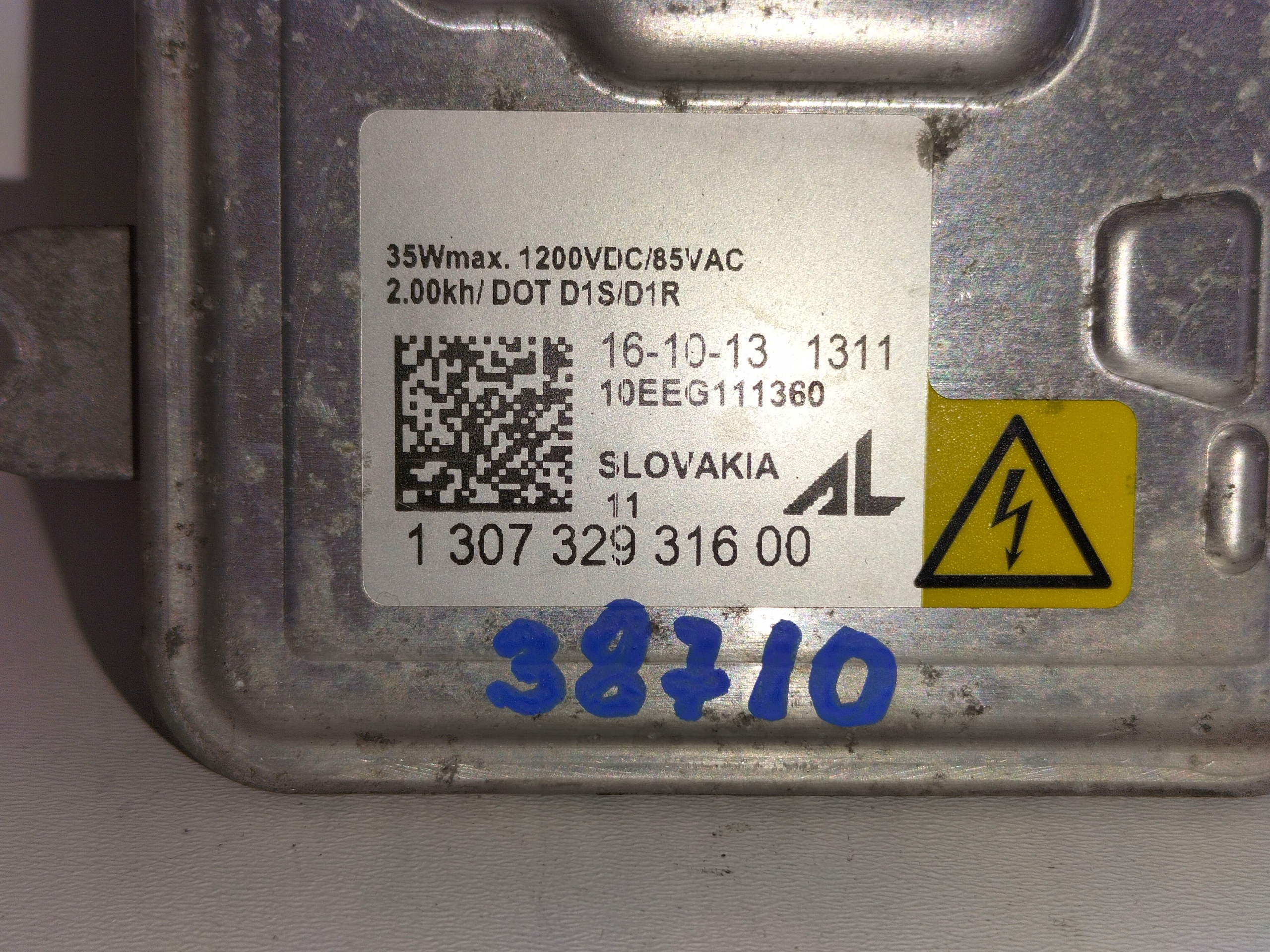 control unit module xenon OPEL ZAFIRA C 12- ASTRA IV J 12