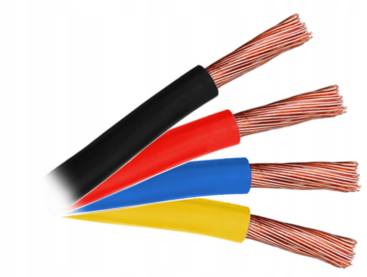 

Przewód kabel linka Lgy 1x2,5mm2 zestaw 4x5m 20m