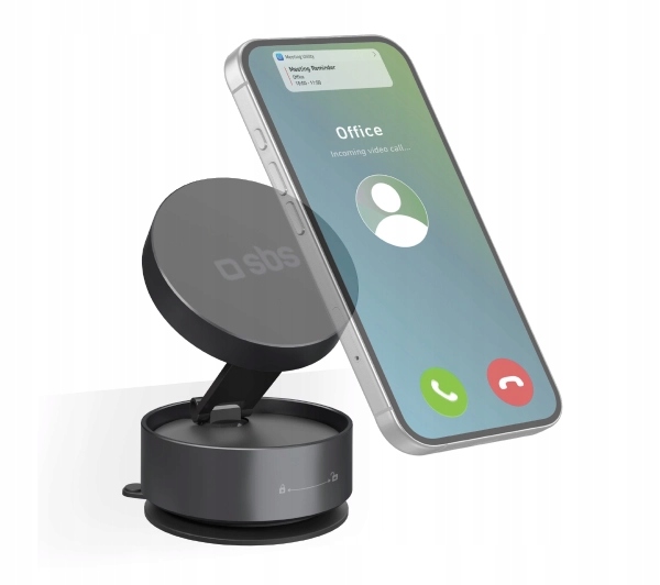 Uchwyt magnetyczny Sbs Tesupsuctionmag do blatu, deski rozdzielczej