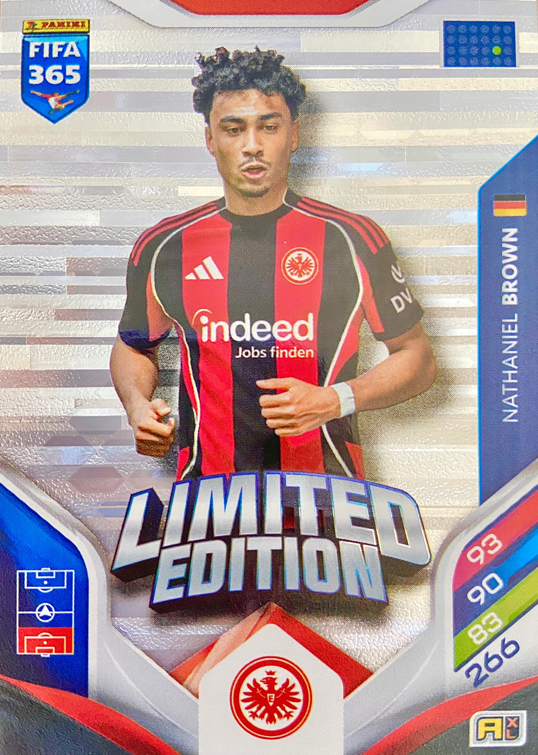 Panini Fifa 365 2026 Limited Nathaniel Brown Eintracht Frankfurt