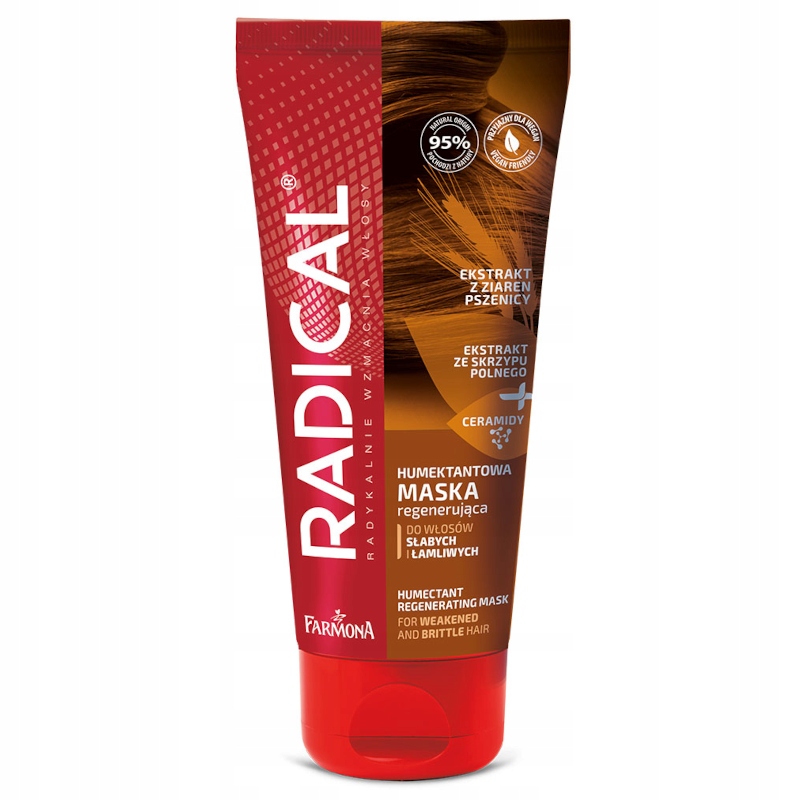 RADICAL Humektantowa maska regenerująca do włosów