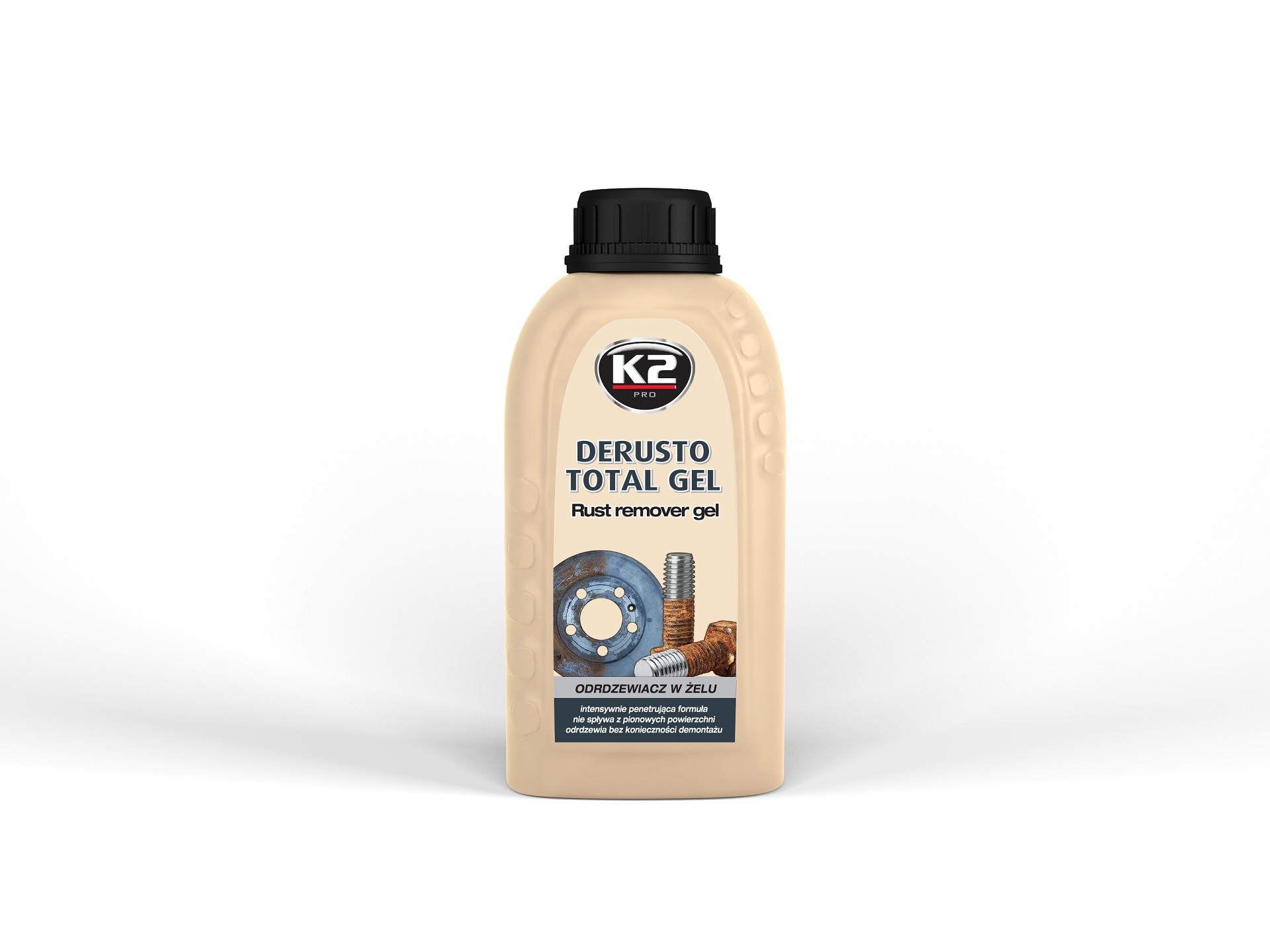 K2 DERUSTO TOTAL GEL 250 ML Odrdzewiacz w żelu