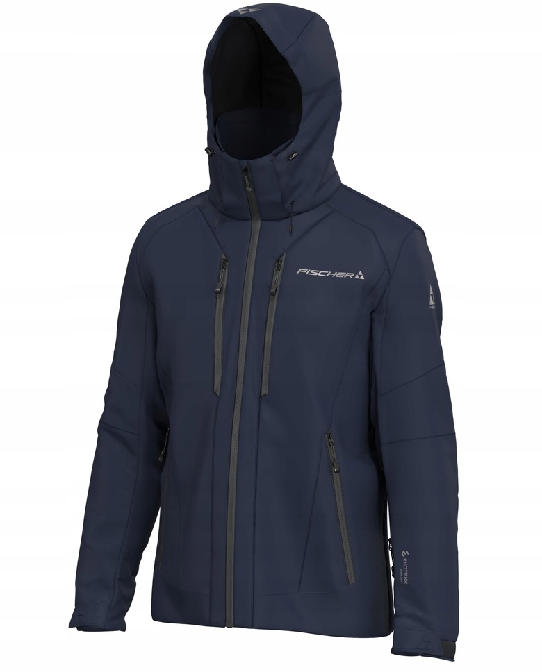 Kurtka narciarska męska Fischer Thor Jacket membrana 20.000 navy XL