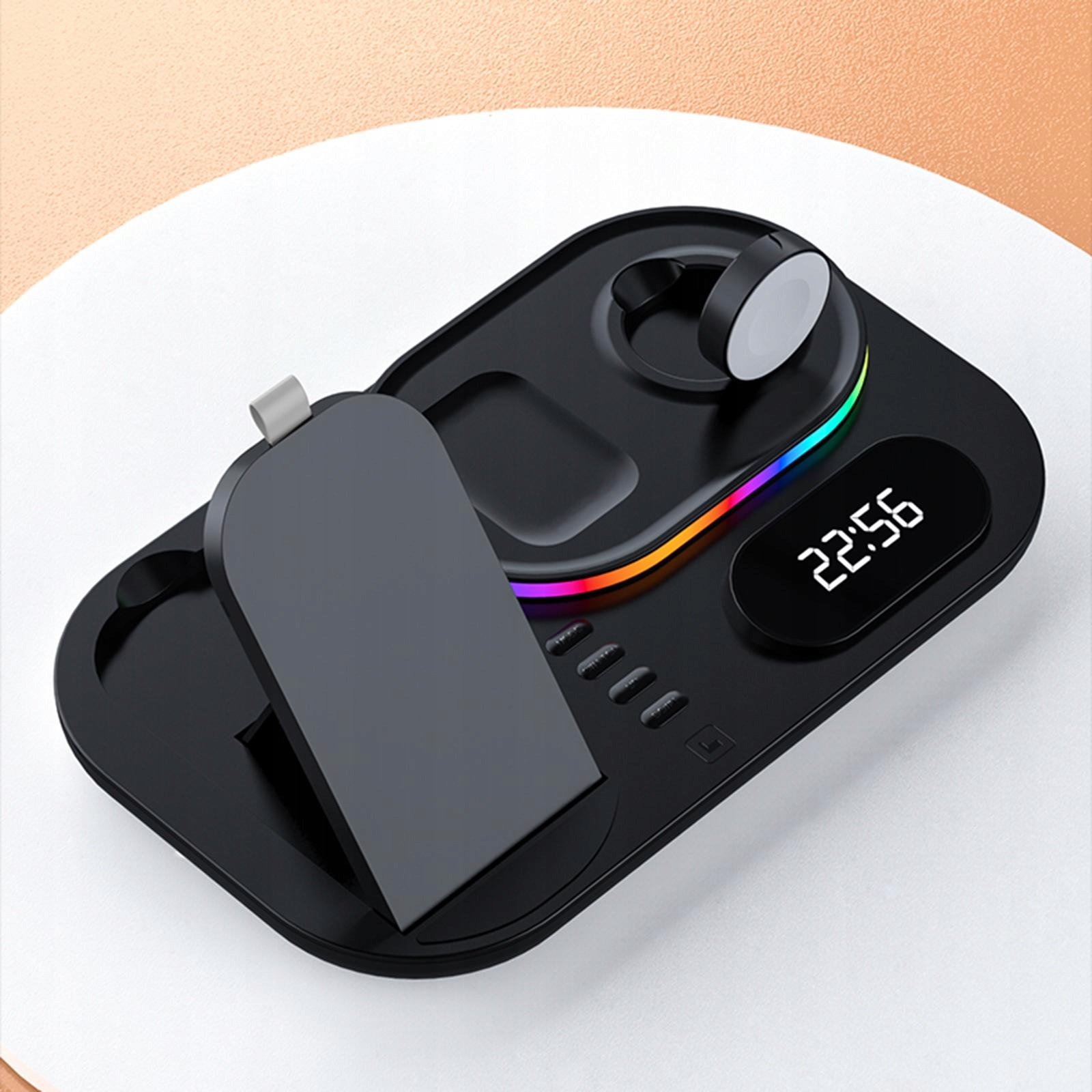 Harayaa Bezprzewodowa podstawka dokująca 3 In1 Producent bez marki