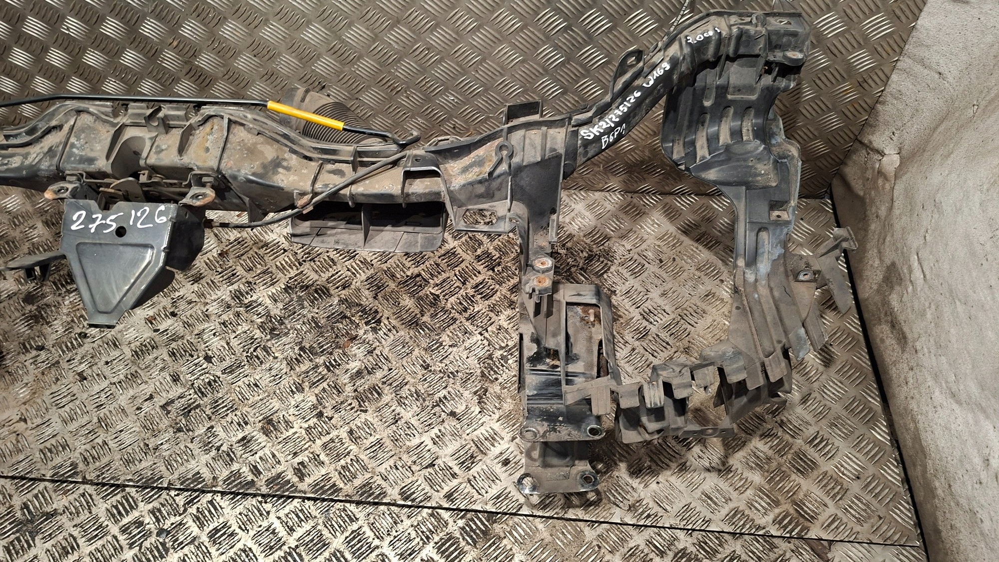 support panel for radiators pillar MERCEDES W169 2.0CDI