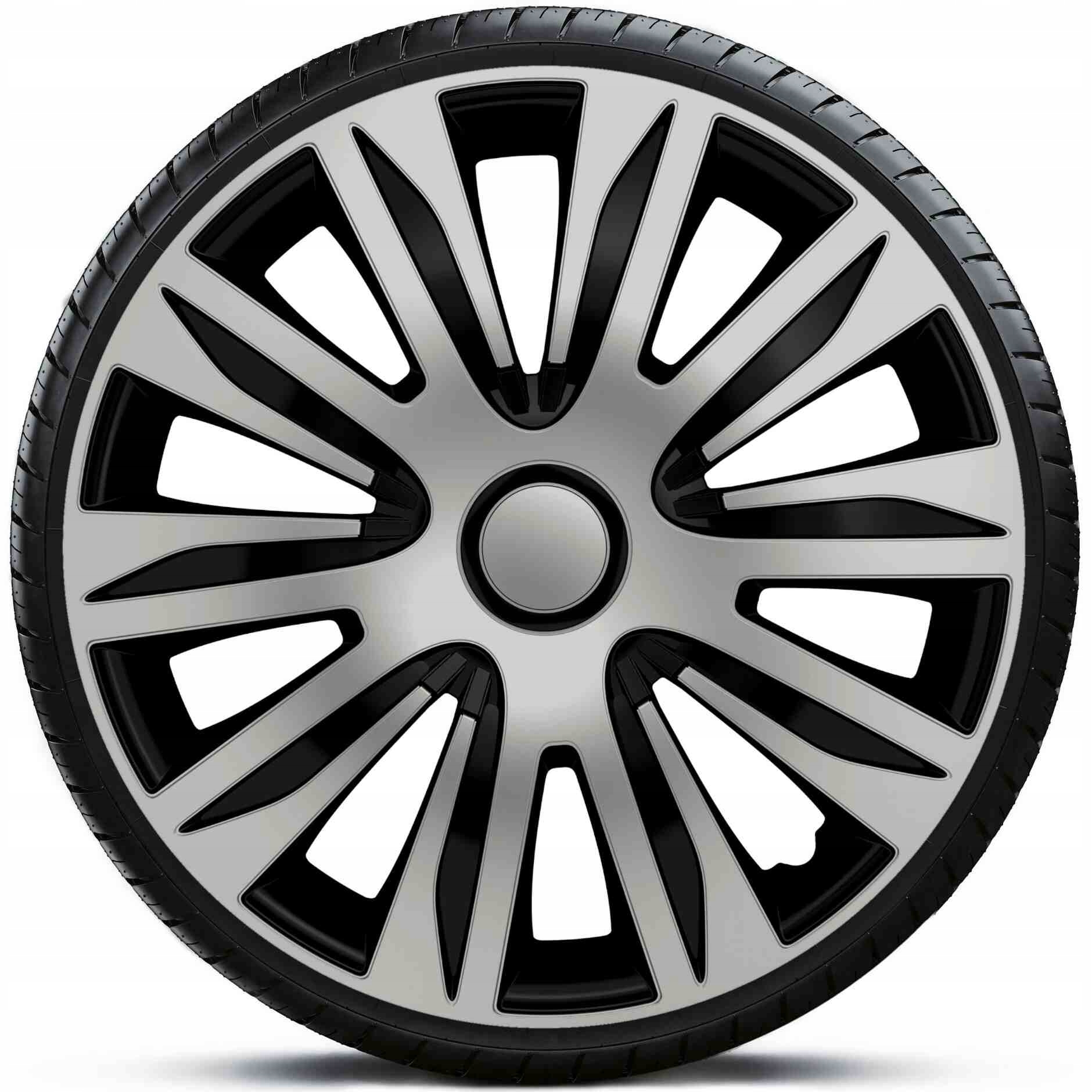 4x Poklice 15 pro Peugeot Renault Citroen Ford Volvo Fiat Alfa Romeo Dacia