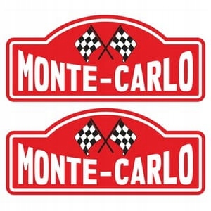 

Monte-Carlo naklejka