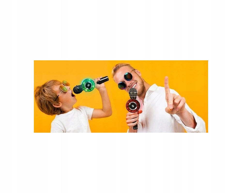 MIKROFON BEZPRZEWODOWY KARAOKE - BLUETOOTH GŁOŚNIK EAN (GTIN) 5901619936740