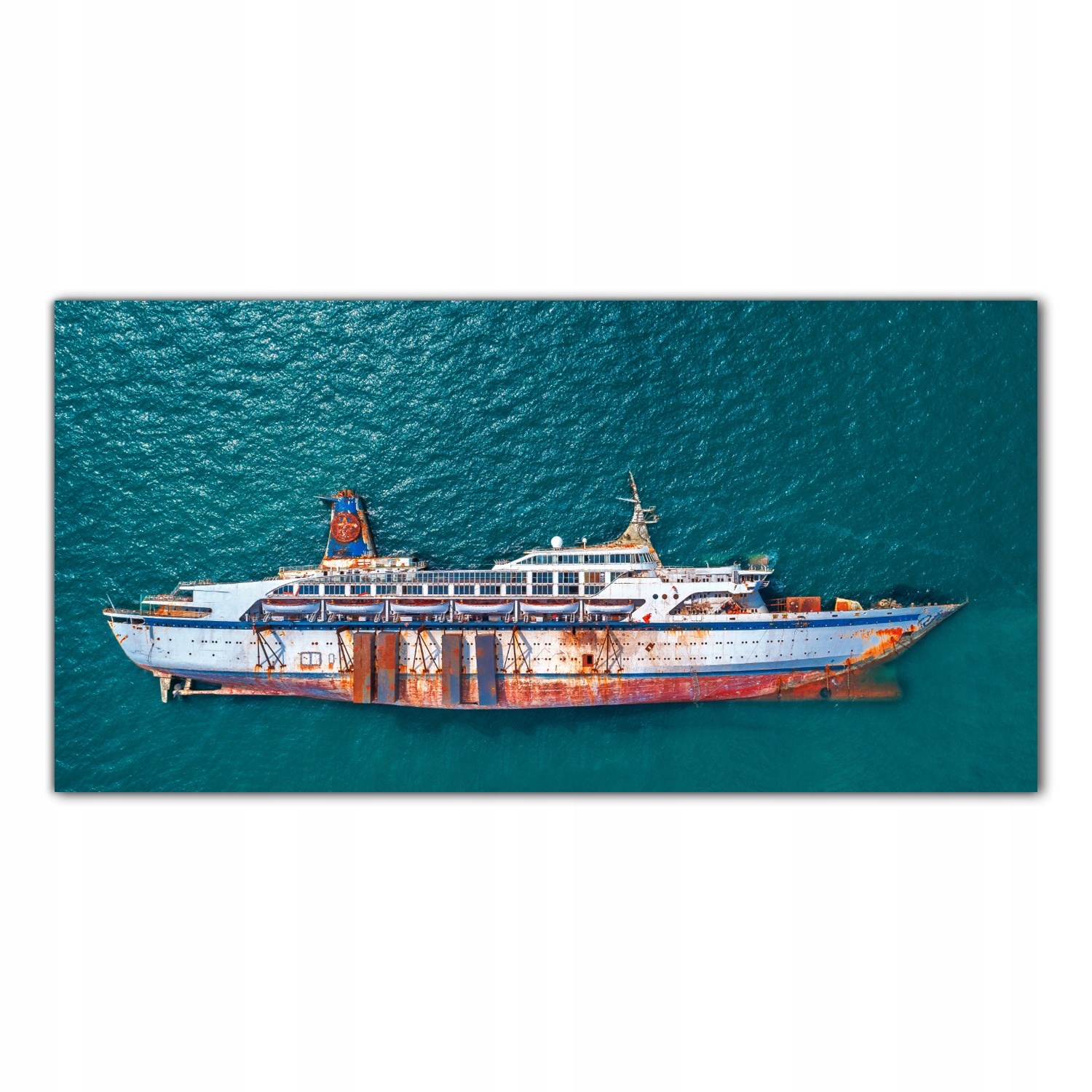 

Obraz na szkle Foto Statek Morze Krajobraz 140x70