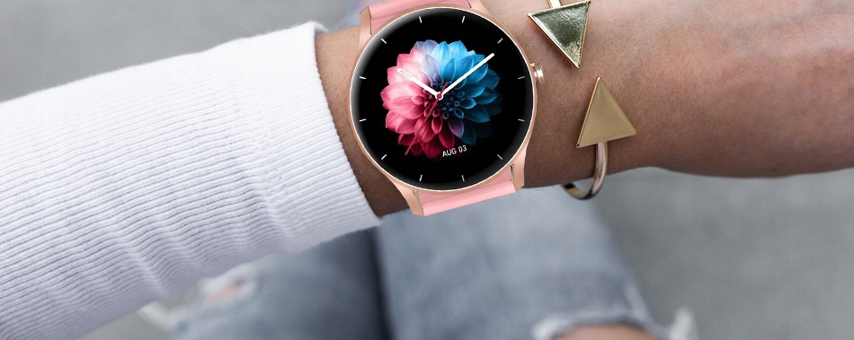 Zegarek SMARTWATCH SMS kroki puls PL menu rozmowy Typ naręczny