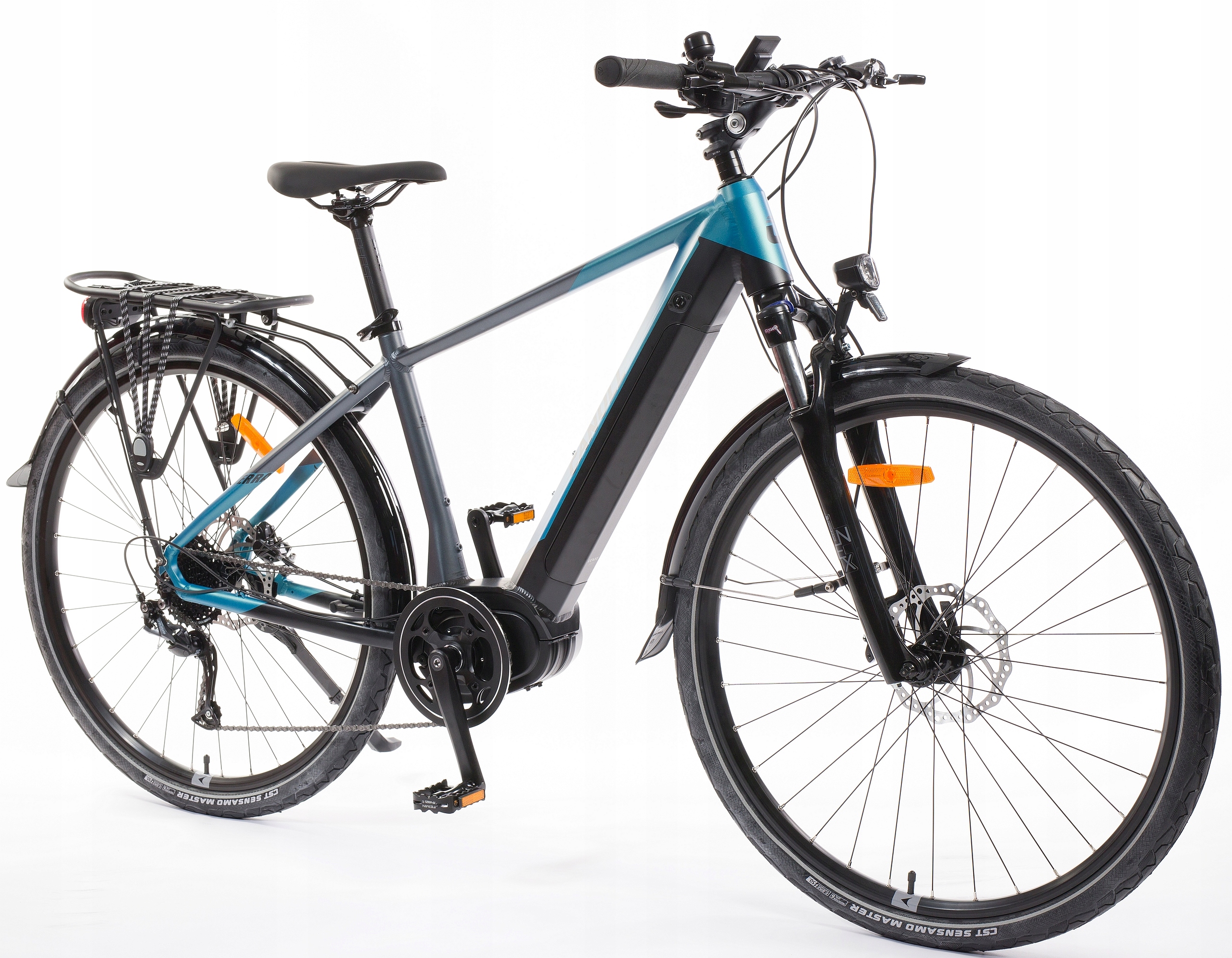 Rower Elektryczny Trekingowy, Miejski Canull 28" Musca MX Over