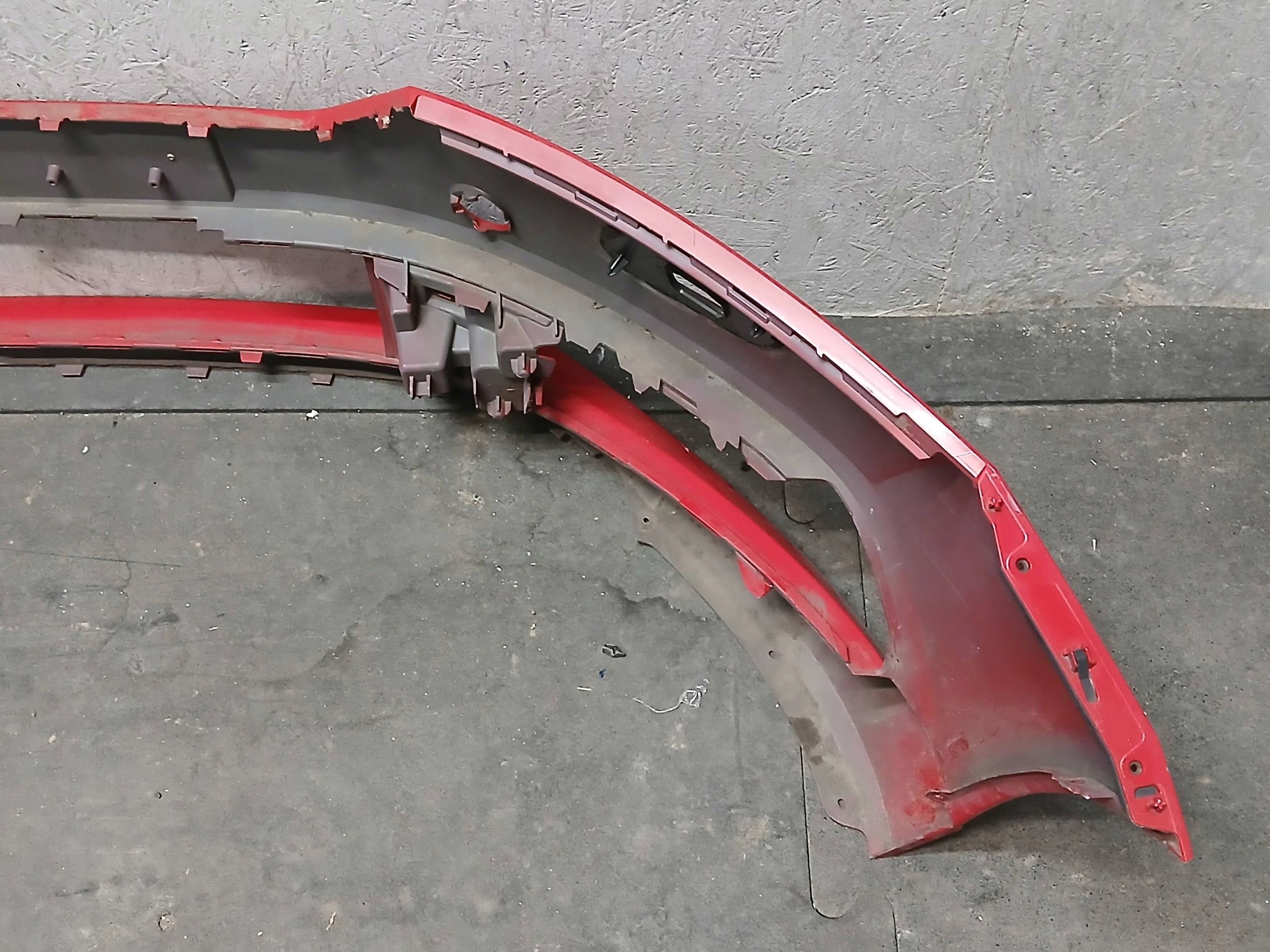 bumper front SKODA FABIA III 3 LIFT 6V