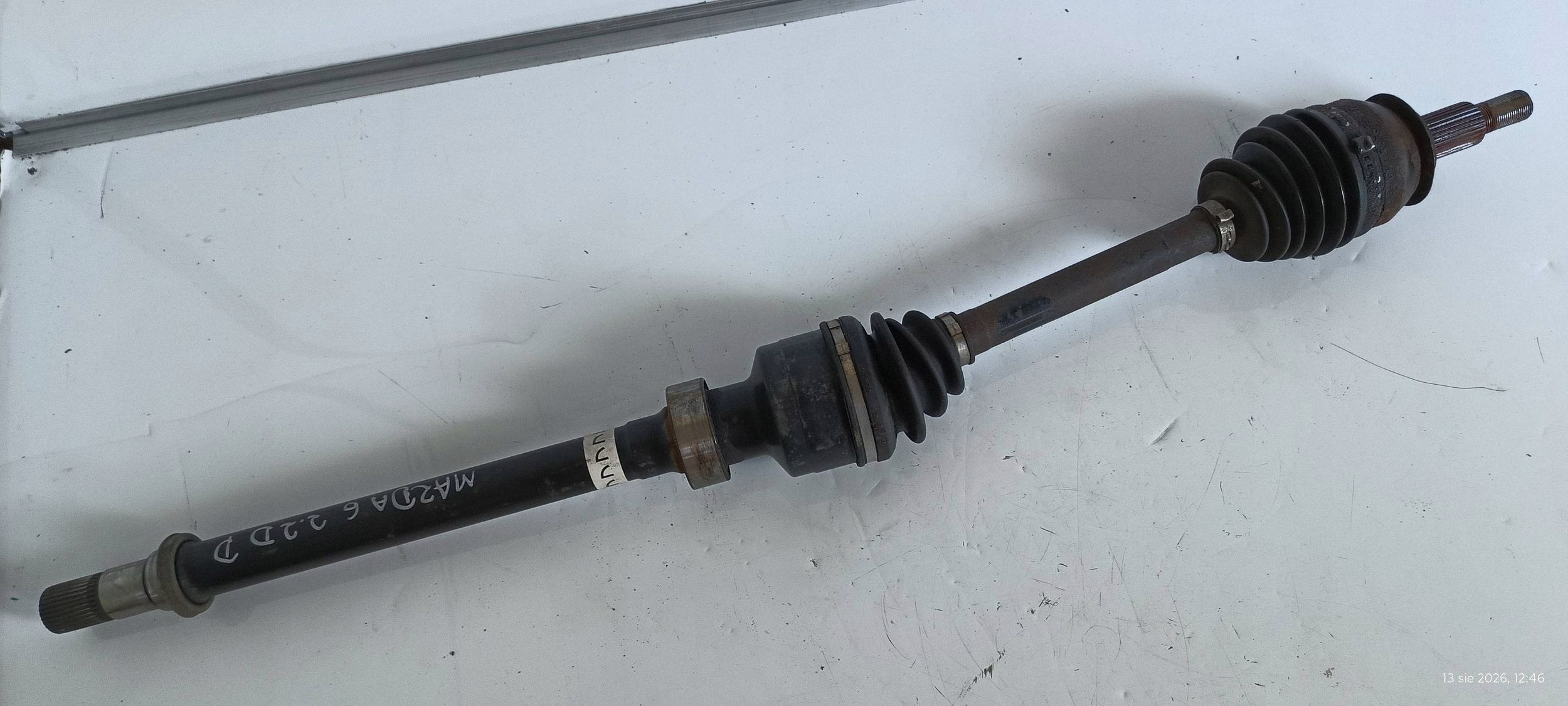 MAZDA 6 III GJ 2.2 D semi-axis right front long MANUAL 2013