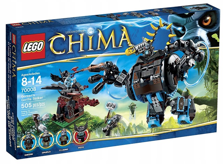 Lego Chima 70008 Gorzanův gorilí útočník