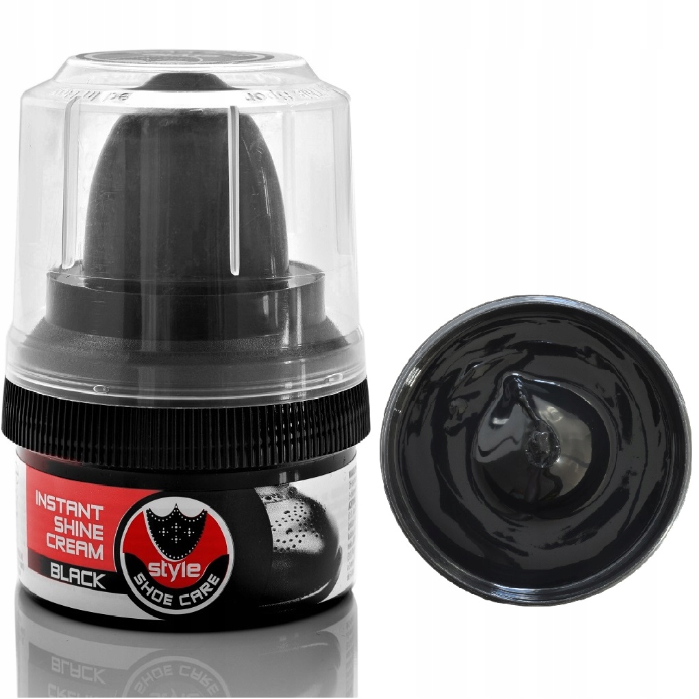 

Pasta Do Butów Czarna Mleczko Impregnat Z Gąbką