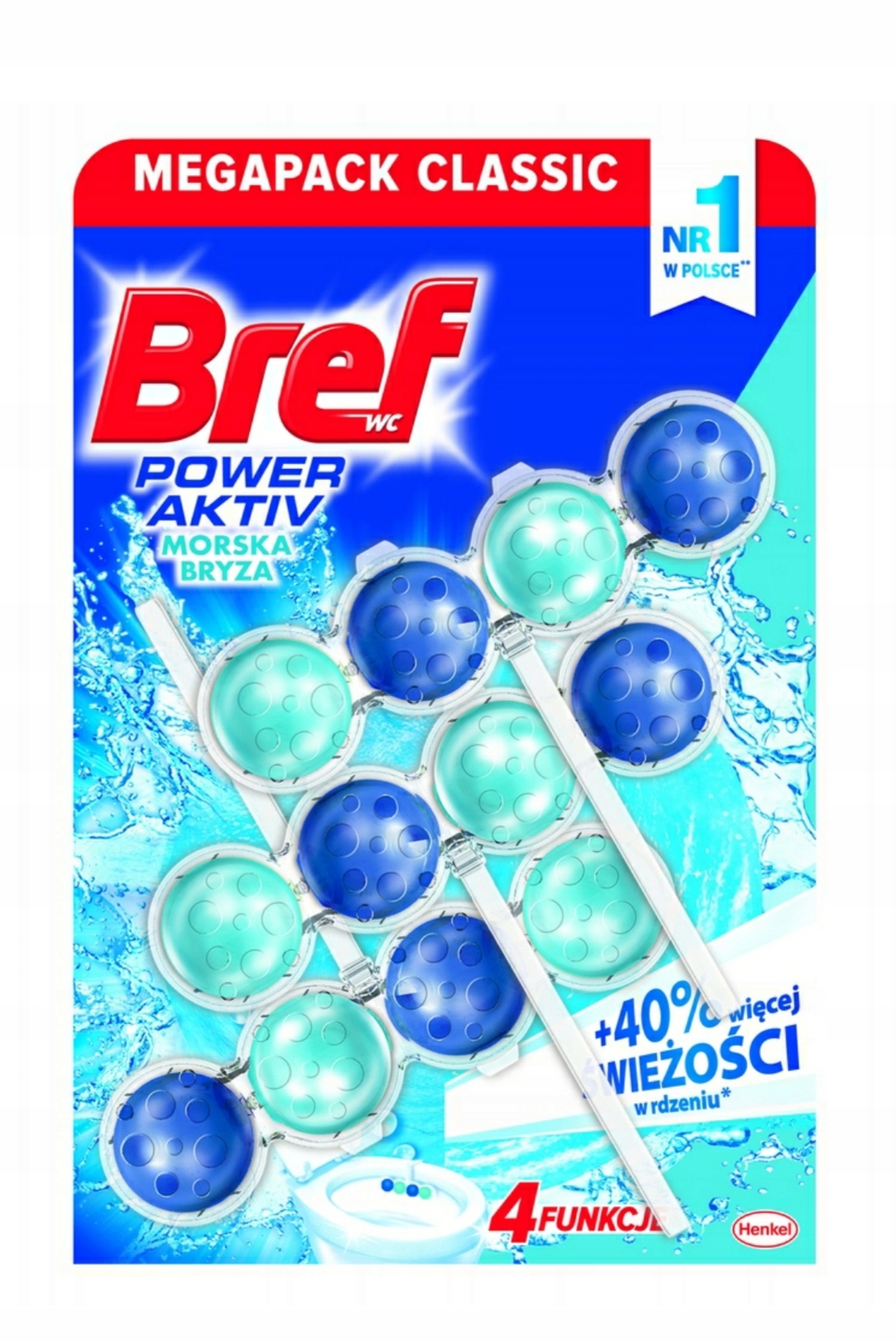 

Bref Power 3x50g zawieszka do Wc Morska Bryza