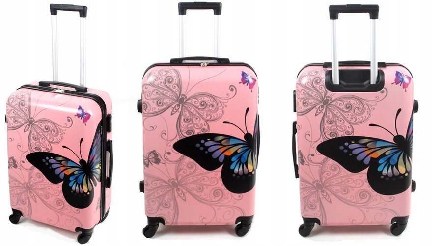 WALIZKA DUZA PODRÓŻNA KÓŁKA BAGIA 15 WZORÓW XXL Model BAGIA