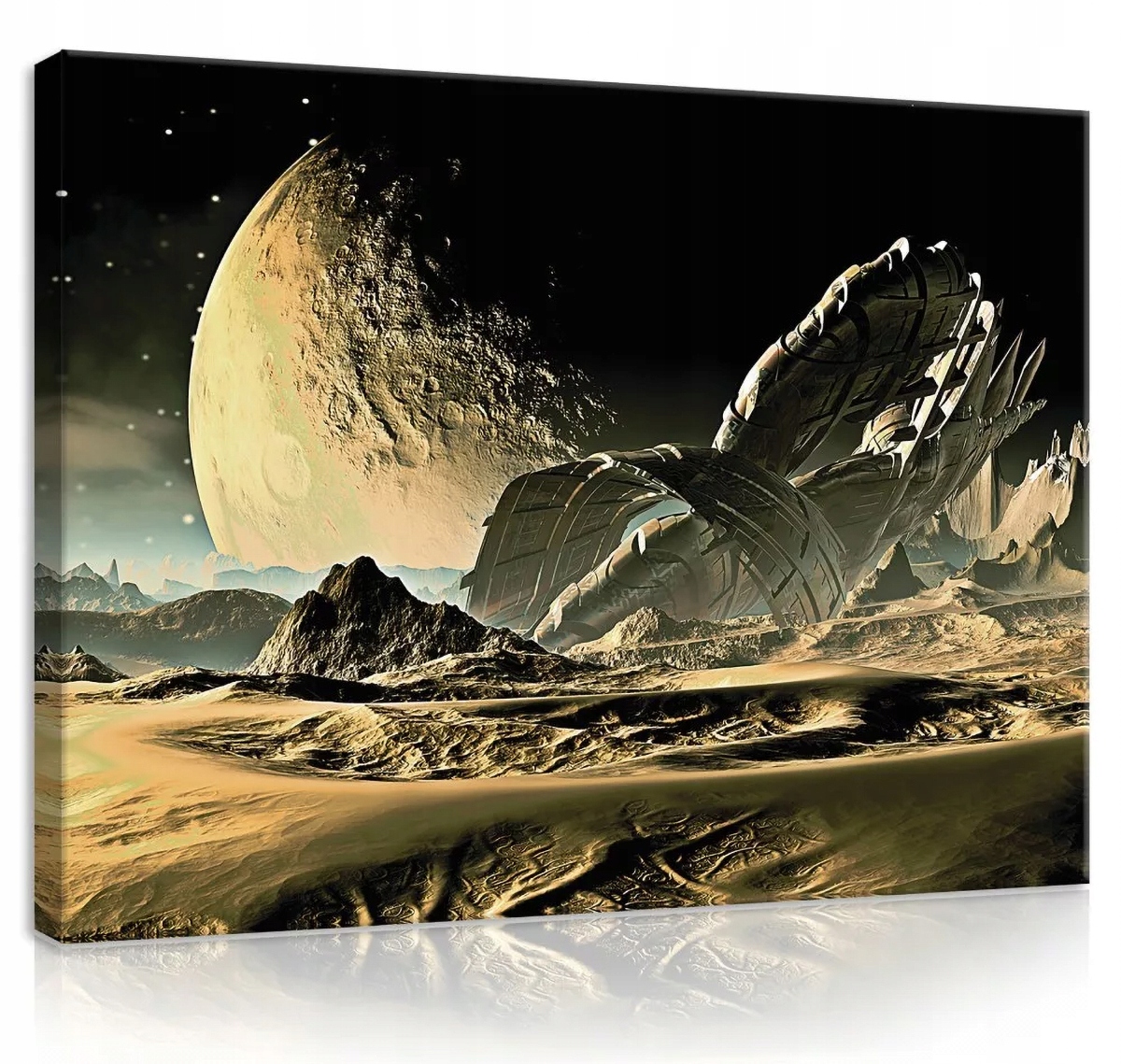 Obraz Na Plátně Canvas 100x75 Kosmos Loď