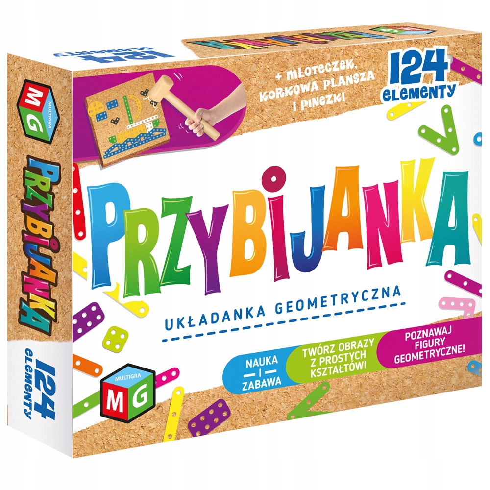 

Multigra Przybijanka kreatywna układanka ZA4028