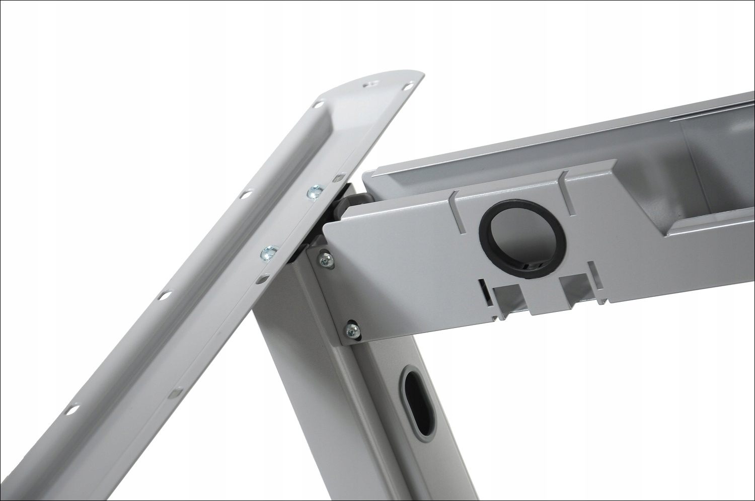 STELAŻ BIURKA STOŁU Z BELKĄ REGULOWANĄ STL ALU Szerokość produktu 175 cm