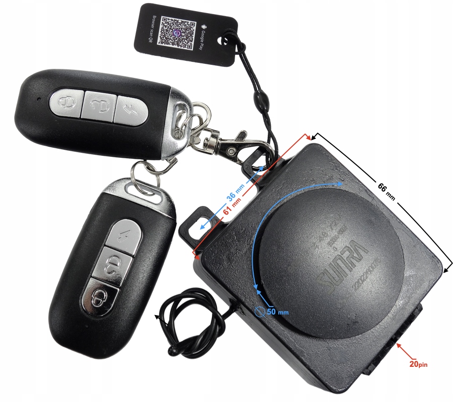 Alarm do skutera E-max ONE/E-max lit-ion