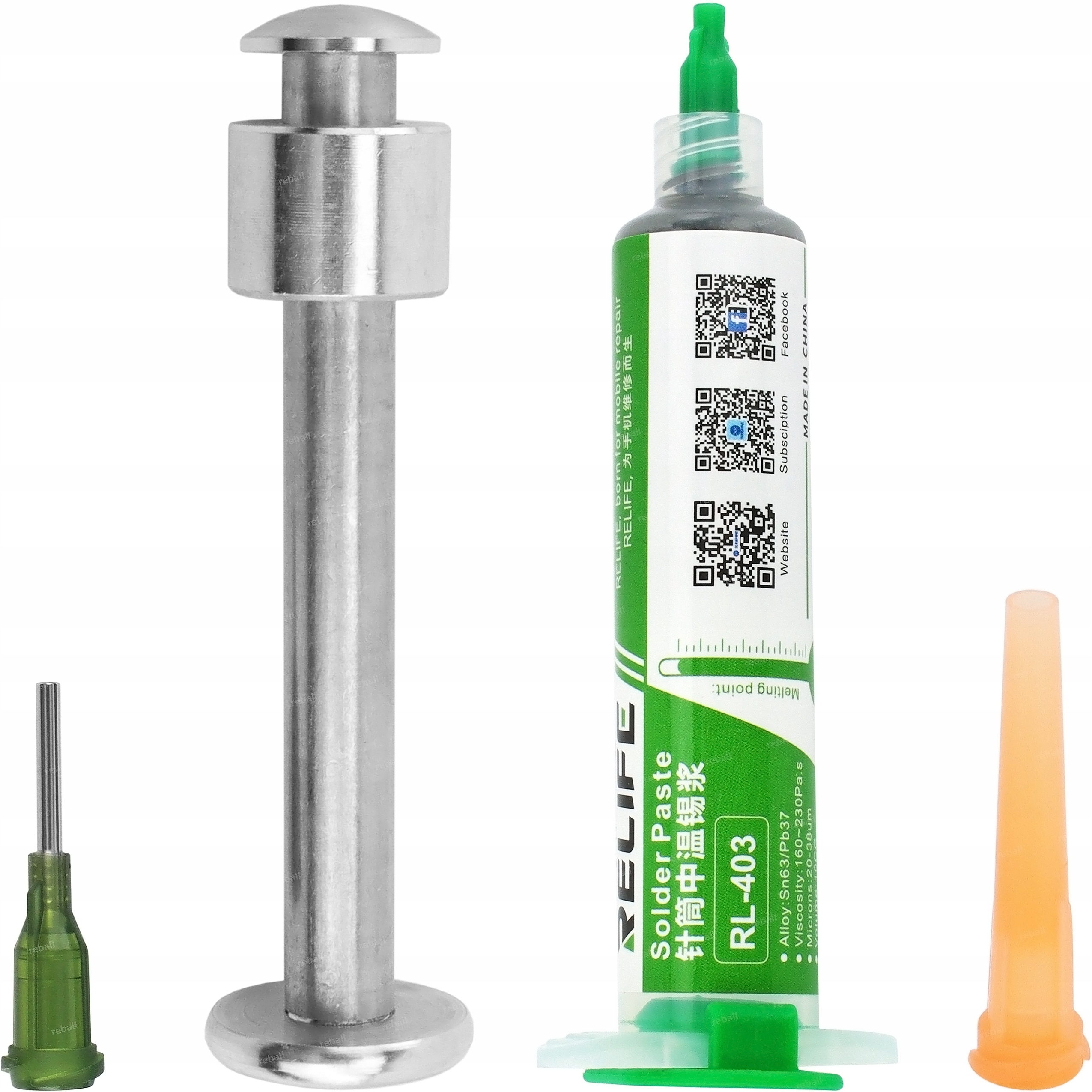 PASTA LUTOWNICZA CYNA RL-403 35g WYCISKACZ IGŁY