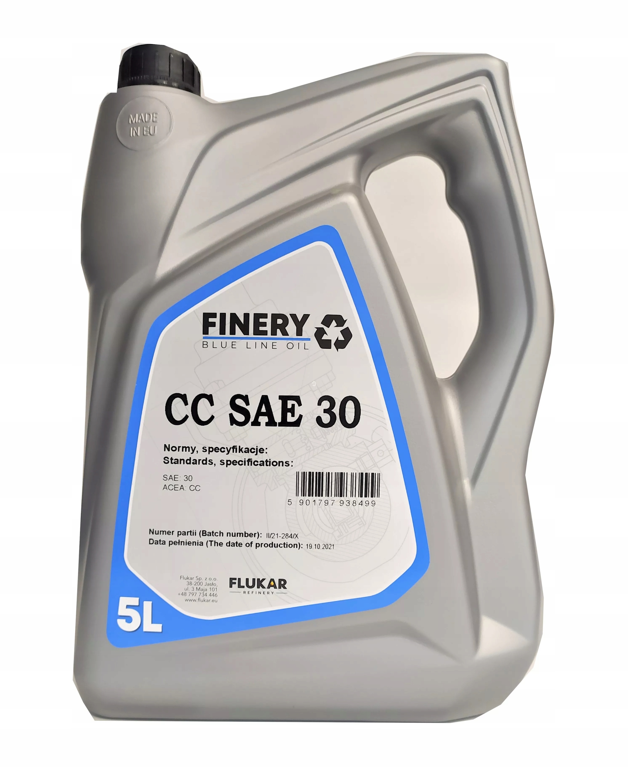 

Finery CC Sae 30 5L. Olej Silnikowy