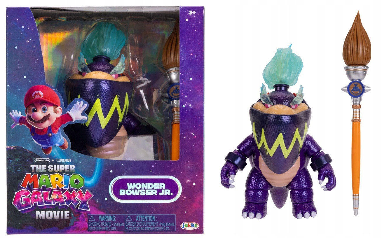 Mario Galaxy Movie figurka akcji postać Bowser Jr