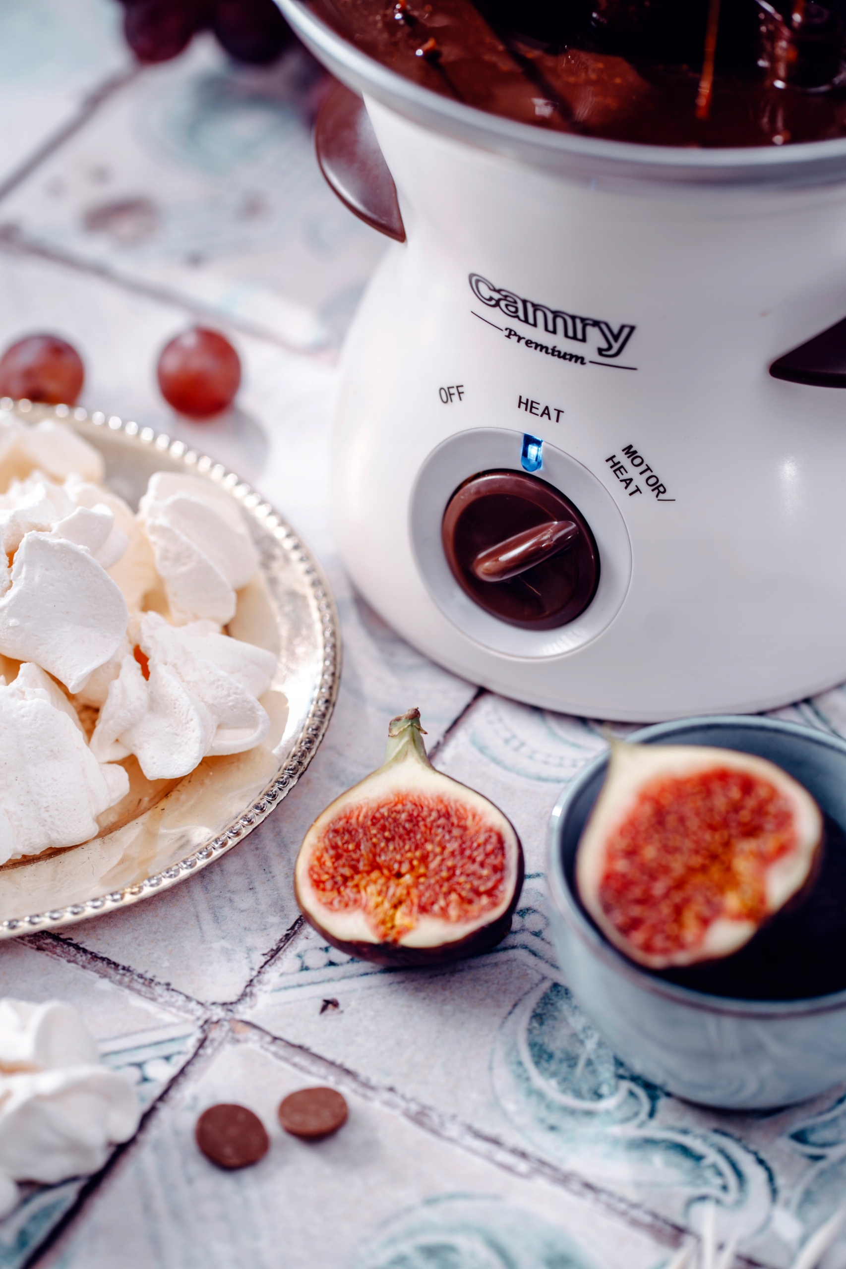 Fontanna Czekoladowa Wieża Do Fondue Domowa 3 Poziomy Piętra Czekolady 190W Pojemność 0.5 l