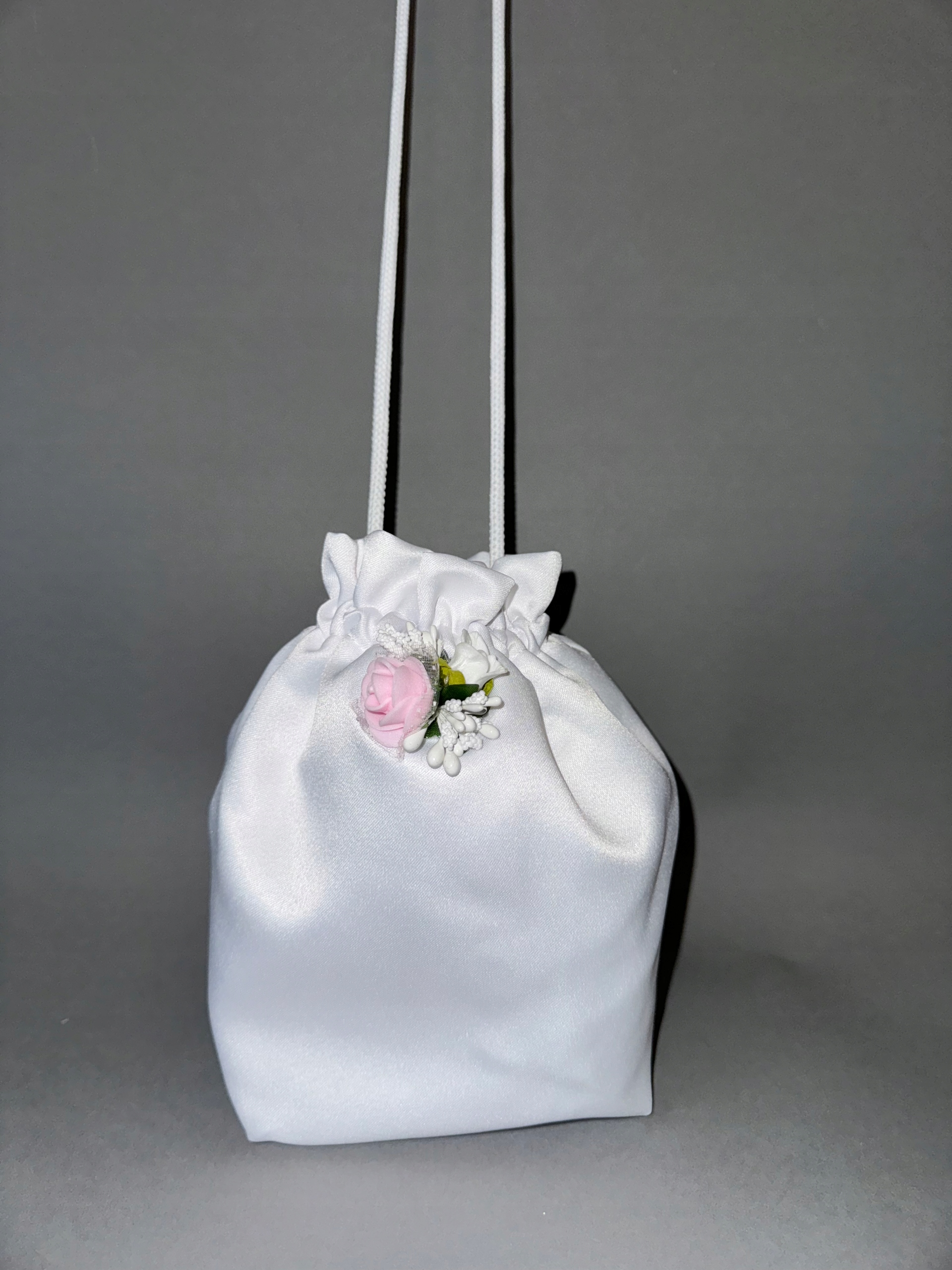 TOR12 Torebka komunijna worek do Komunii biały Marka inna